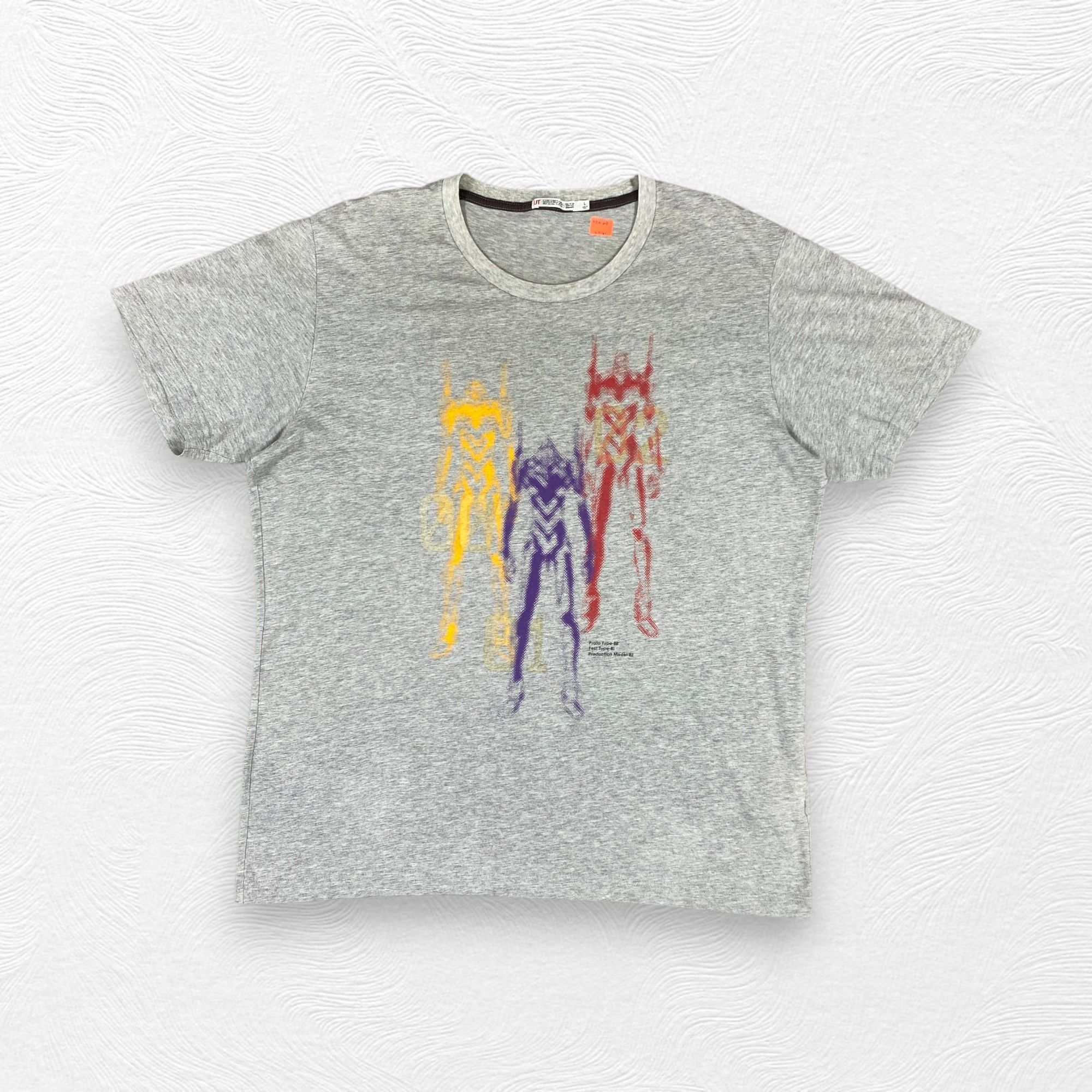 Anime Vintage Neon Genesis Evangelion Large TEE shirt - L041 Size US L / EU 52-54 / 3 - 1 Thumbnail