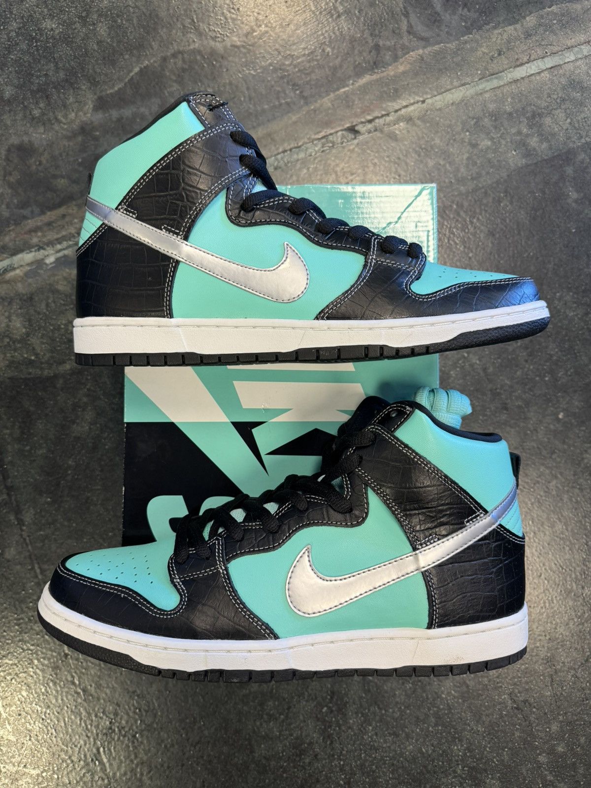 Nike SB Dunk High SB Tiffany Size US 12 / EU 45 - 1 Thumbnail