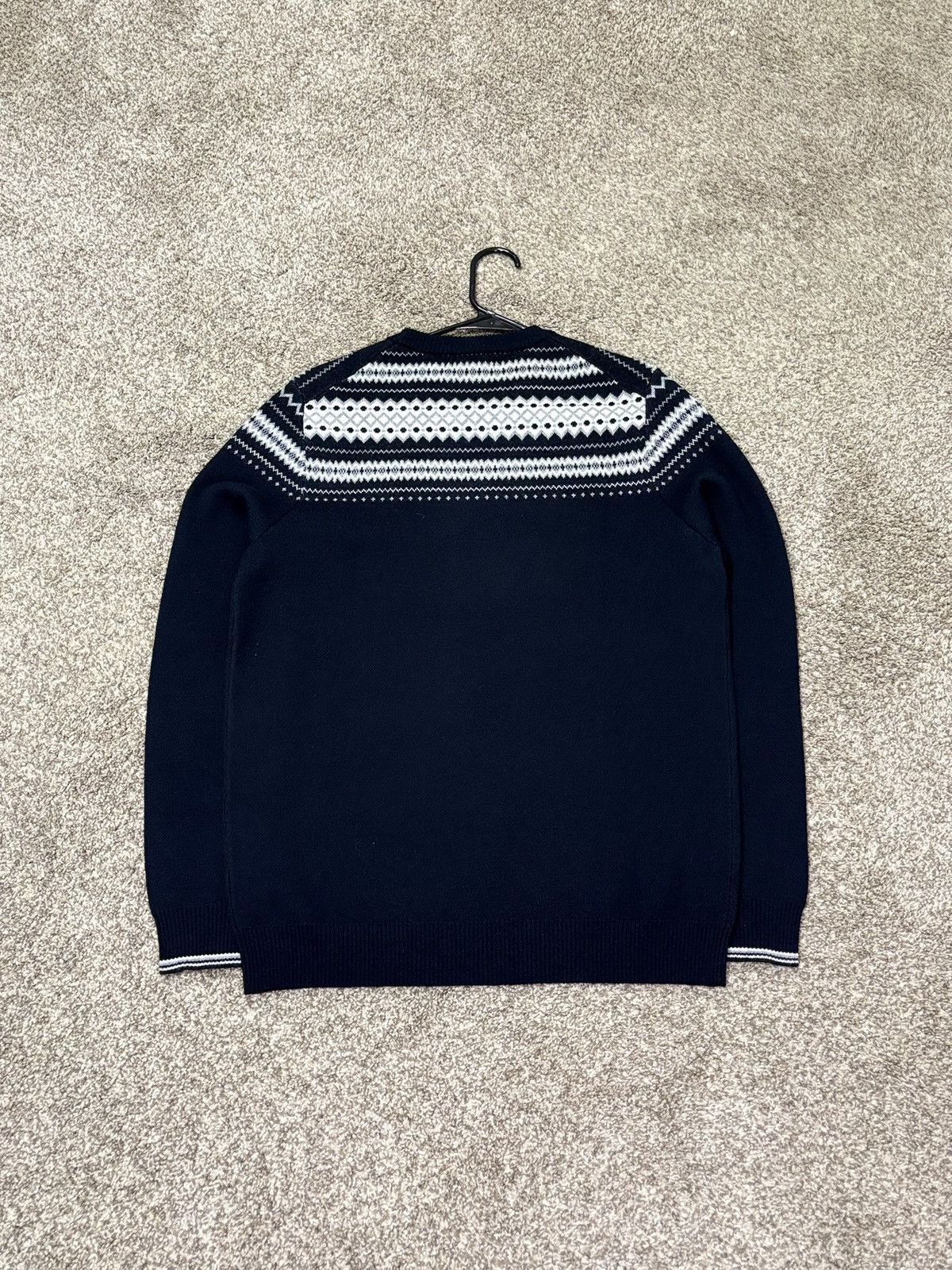 johnnie-O Johnnie-O Sweater Men’s Medium 100% Merino Wool Navy Blue Size US M / EU 48-50 / 2 - 7 Thumbnail