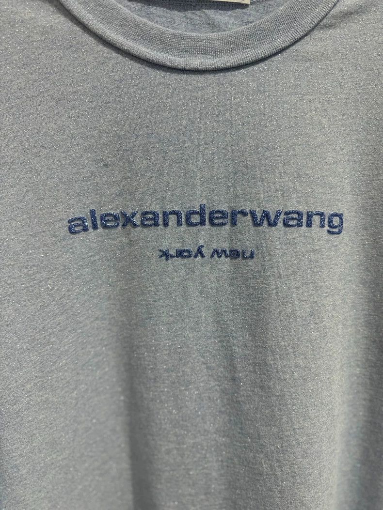 Alexander Wang Alexander Wang Peacock Blue Logo Sweatshirt- Size US M / EU 48-50 / 2 - 4 Thumbnail