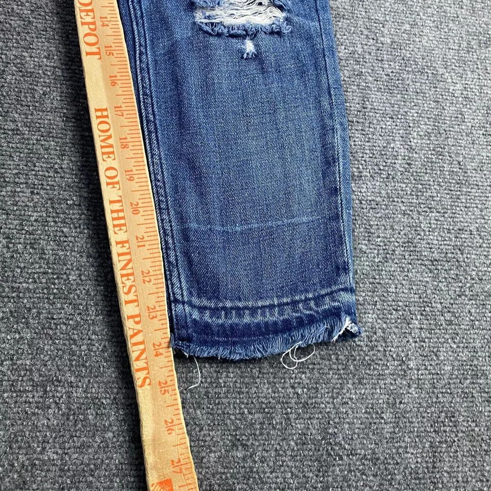 Abercrombie & Fitch Abercrombie & Fitch Jeans Women's 2 Boyfriend Straight 26x25 Size 26" / US 2 / IT 38 - 4 Thumbnail