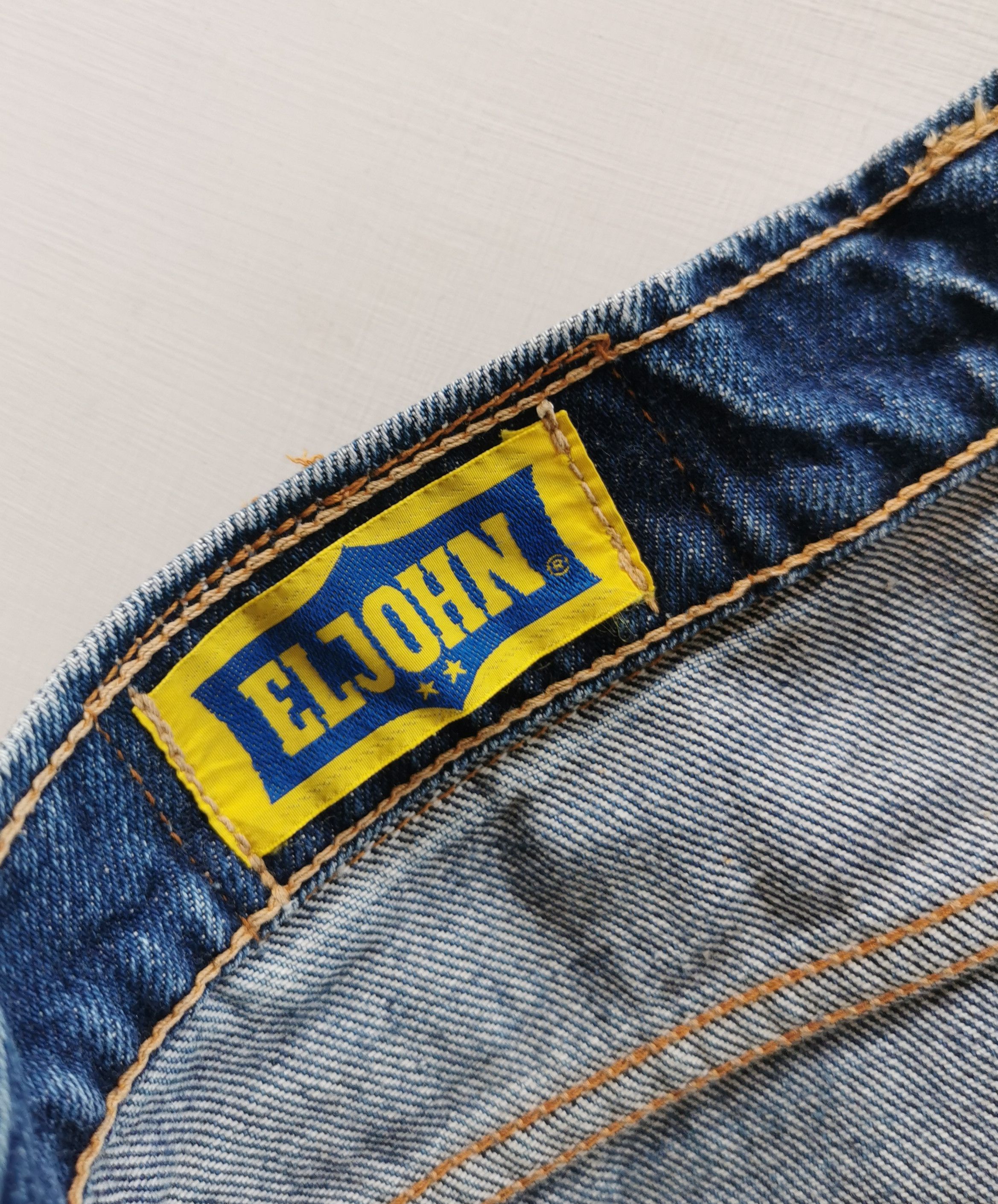 Jean Japanese Brand Eljohn Denim Jeans Size US 29 - 3 Thumbnail