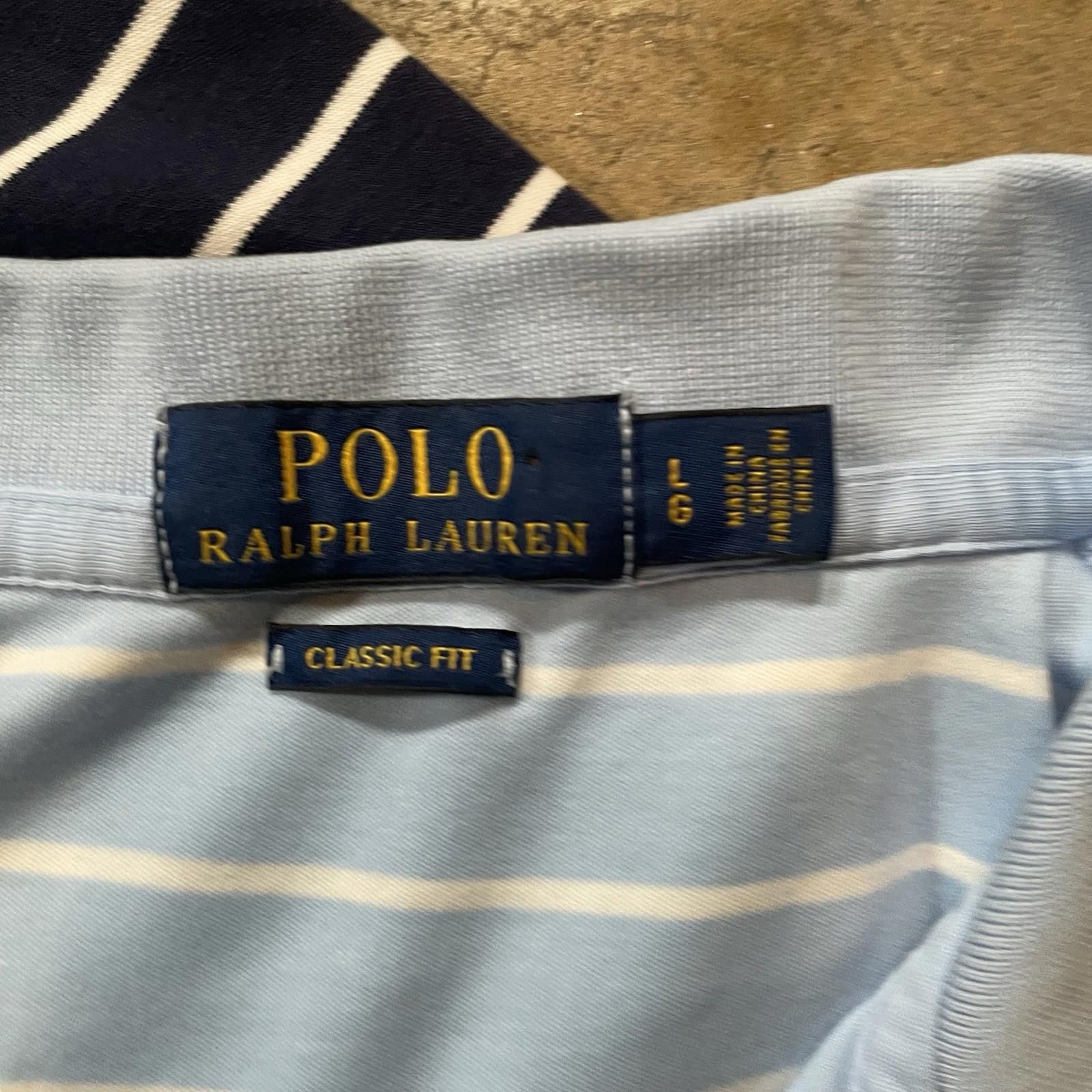 Polo Ralph Lauren X2 Polo Ralph Lauren Pony Short Polo Shirt Men's Large DUO Size US L / EU 52-54 / 3 - 7 Thumbnail