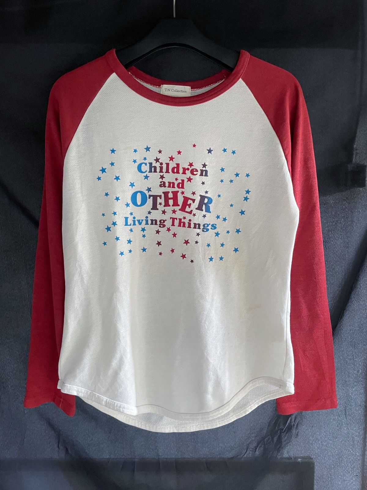 Japanese Brand CHILDREN AND OTHER LIVING THINGS RAGLAN TEE Size US S / EU 44-46 / 1 - 1 Thumbnail