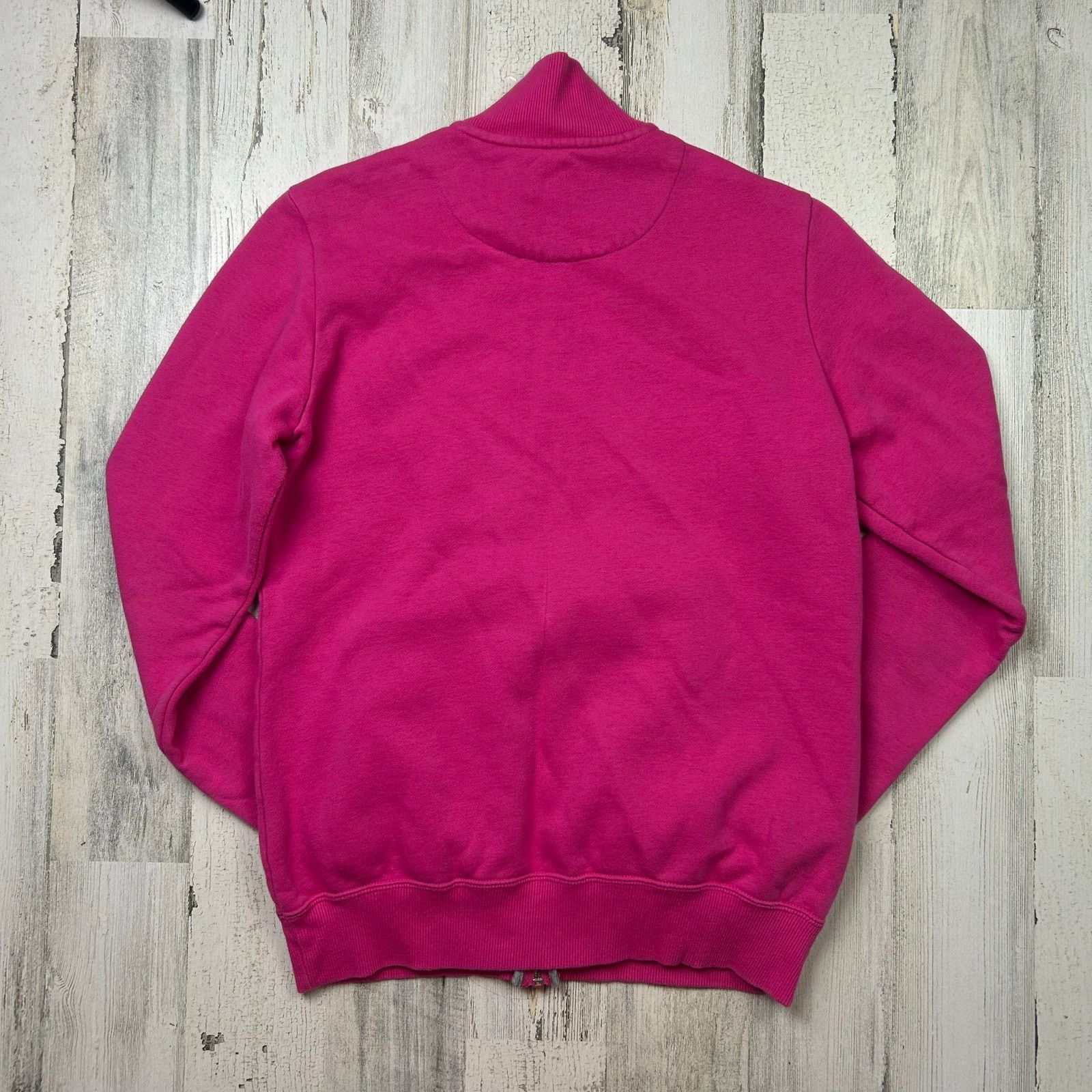 Nike × Vintage Vintage Nike Sweatshirt Women's Medium Pink Spell-Out Jacket Size M / US 6-8 / IT 42-44 - 5 Thumbnail