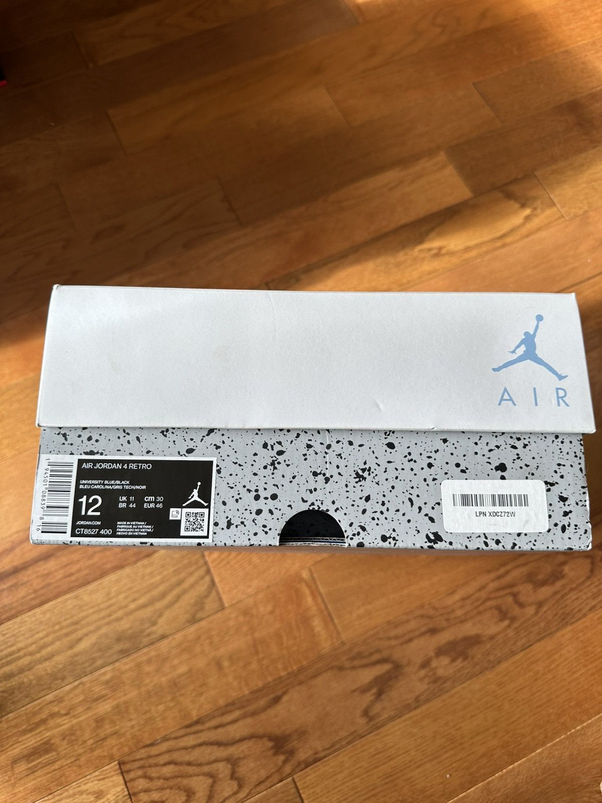 Jordan Brand × Nike Air Jordan 4 University Blue Size US 12 / EU 45 - 8 Thumbnail