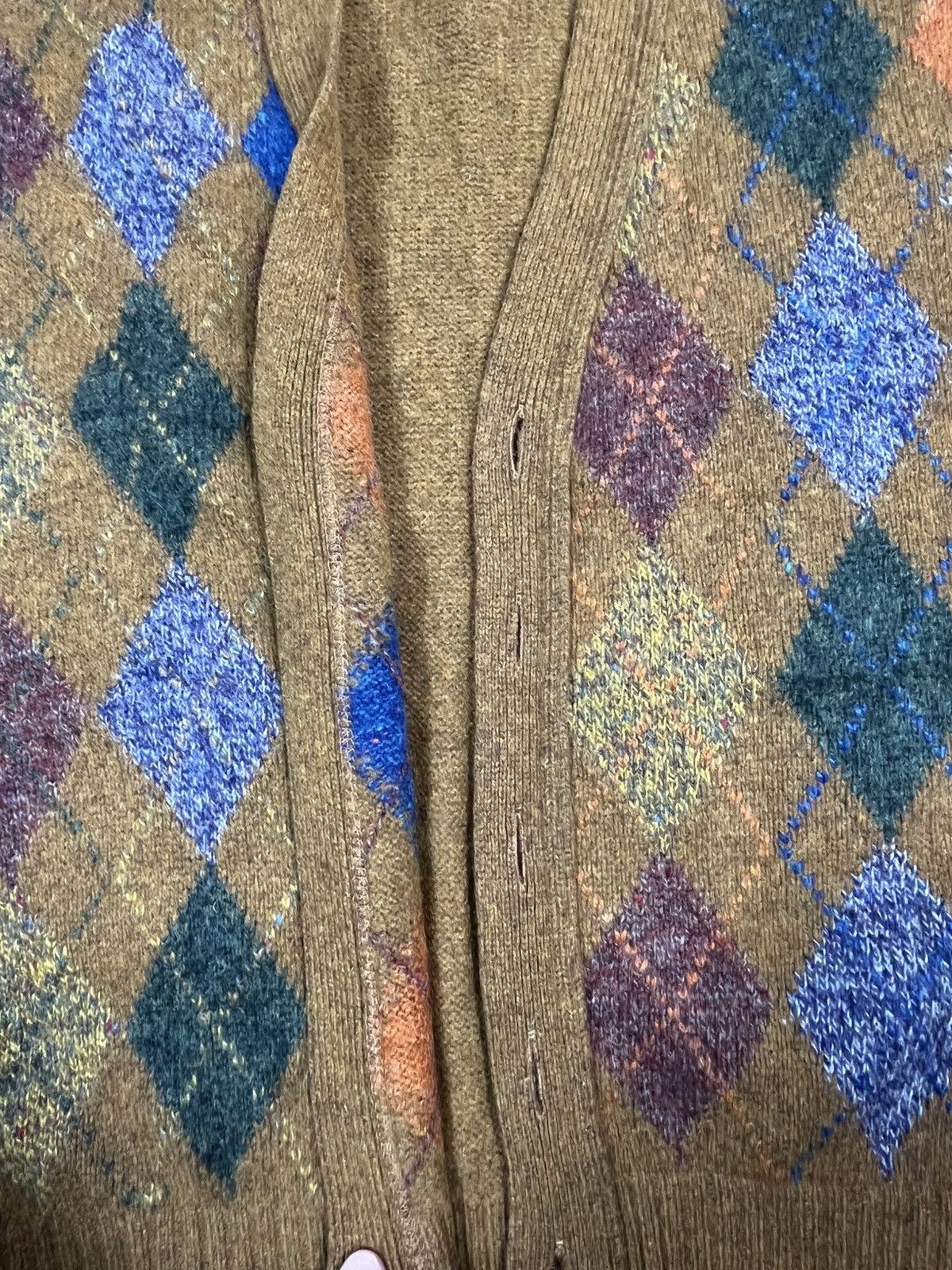 Henry Cotton's Vintage 90s Henry Cottons check vest retro old money style Size US XXL / EU 58 / 5 - 5 Thumbnail