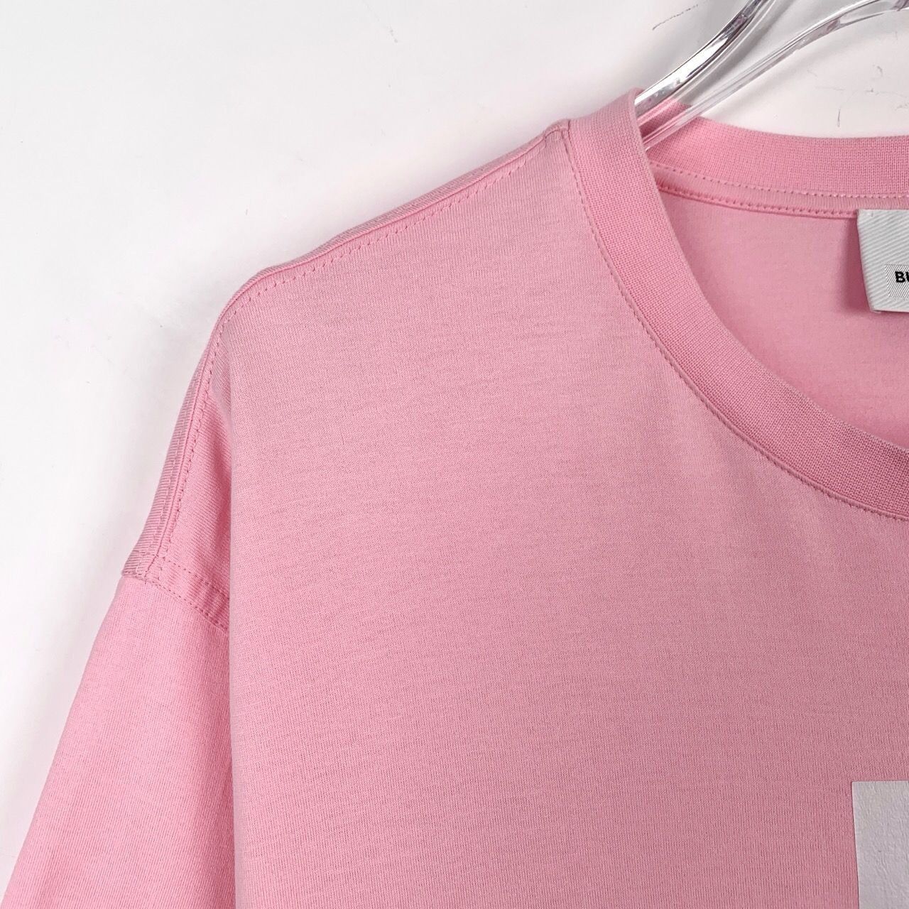 Burberry Burberry Pink Cotton T-Shirt With Deer Print Graphic Size S / US 4 / IT 40 - 4 Thumbnail