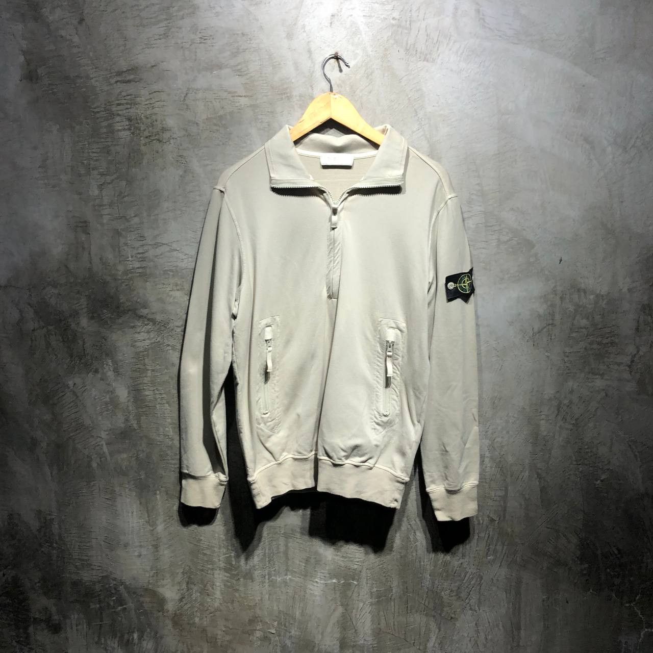 Stone Island Stone Island Ghost Piece Fleece Half zip sweatshirt Size US M / EU 48-50 / 2 - 1 Thumbnail