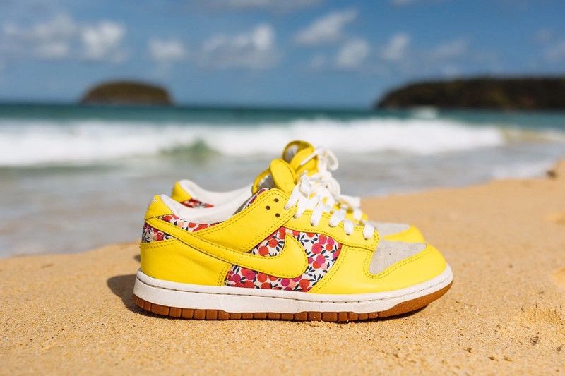Nike Nike Dunk Low Premium Carmine Zest Womens US 6 Rare 2009 Size US 6 / IT 36 - 3 Thumbnail