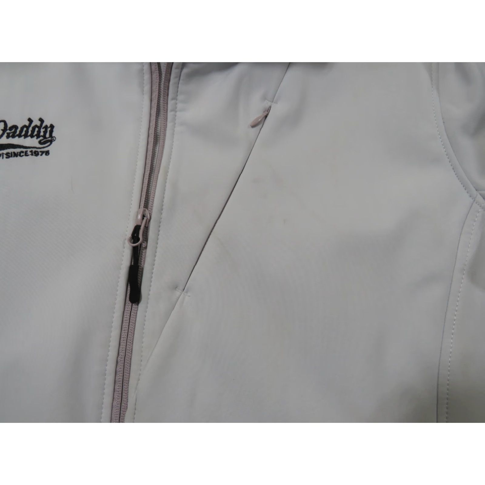 Logo 7 Bootdaddy Womens XL White Zip Up Cowgirl Western Fleece Lined Logo Jacket Size XL / US 12-14 / IT 48-50 - 5 Thumbnail