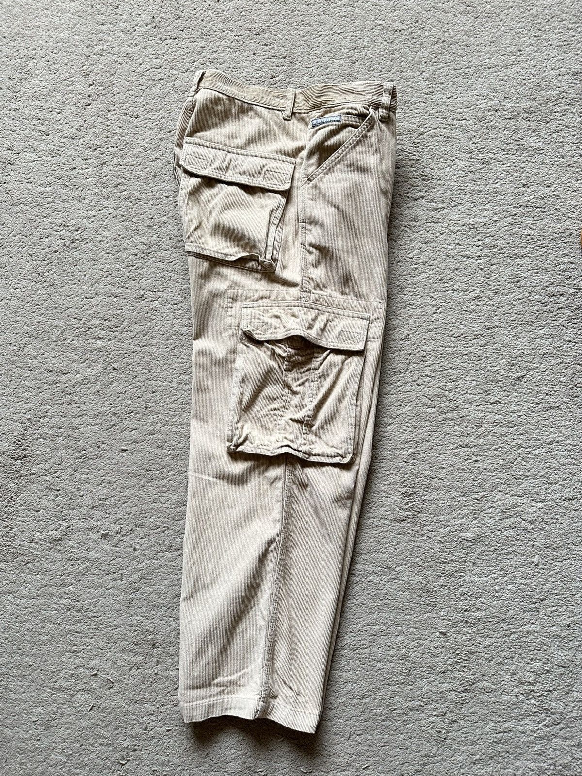 Quiksilver 1990s Quiksilver Corduroy Baggy Cargo Pant Size US 32 / EU 48 - 10 Thumbnail