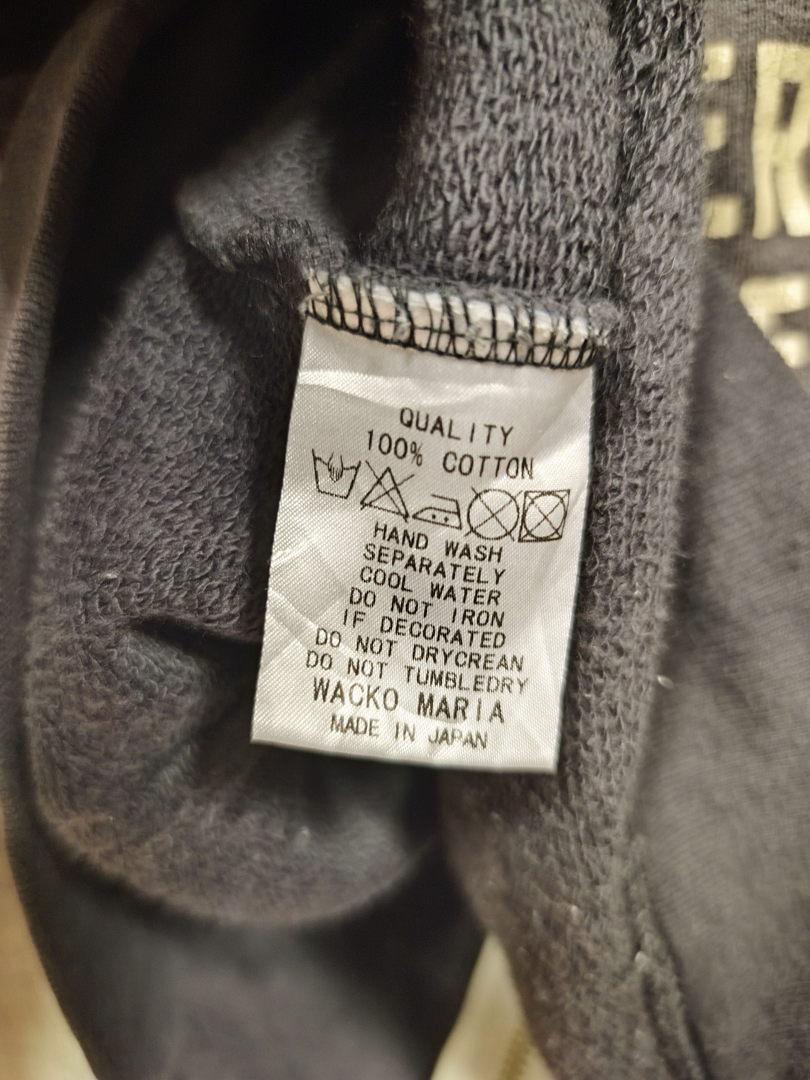 Vintage × Wacko Maria vintage sweatshirt hoodie wacko maria made in japan Size US M / EU 48-50 / 2 - 6 Thumbnail