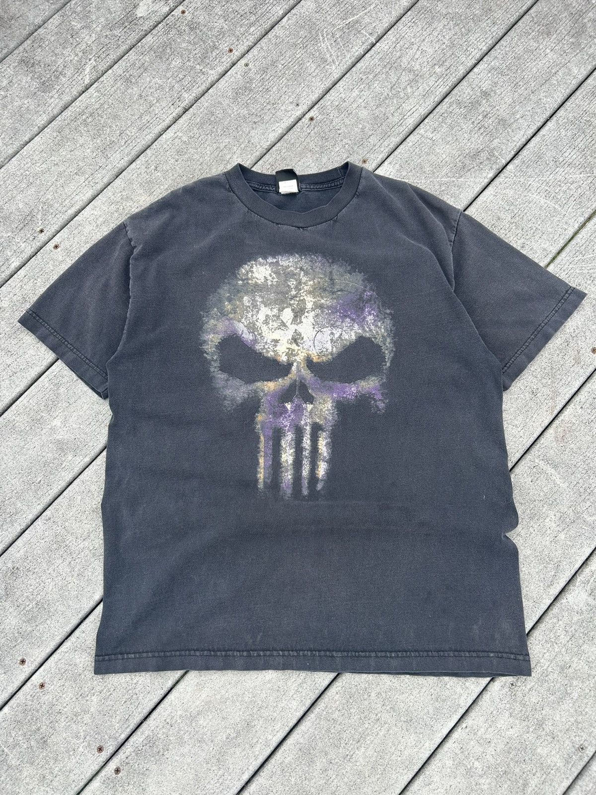 Mad Engine × Marvel Comics × Vintage Y2K Marvel Punisher skull Shirt Size US L / EU 52-54 / 3 - 1 Thumbnail