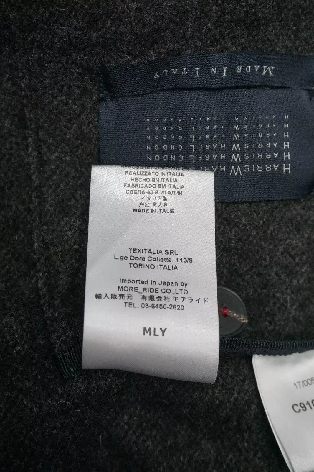Harris Wharf London HARRIS WHARF LONDON Coat Men's (EU) 48 Button Up Yak Alpaca Size US M / EU 48-50 / 2 - 11 Thumbnail