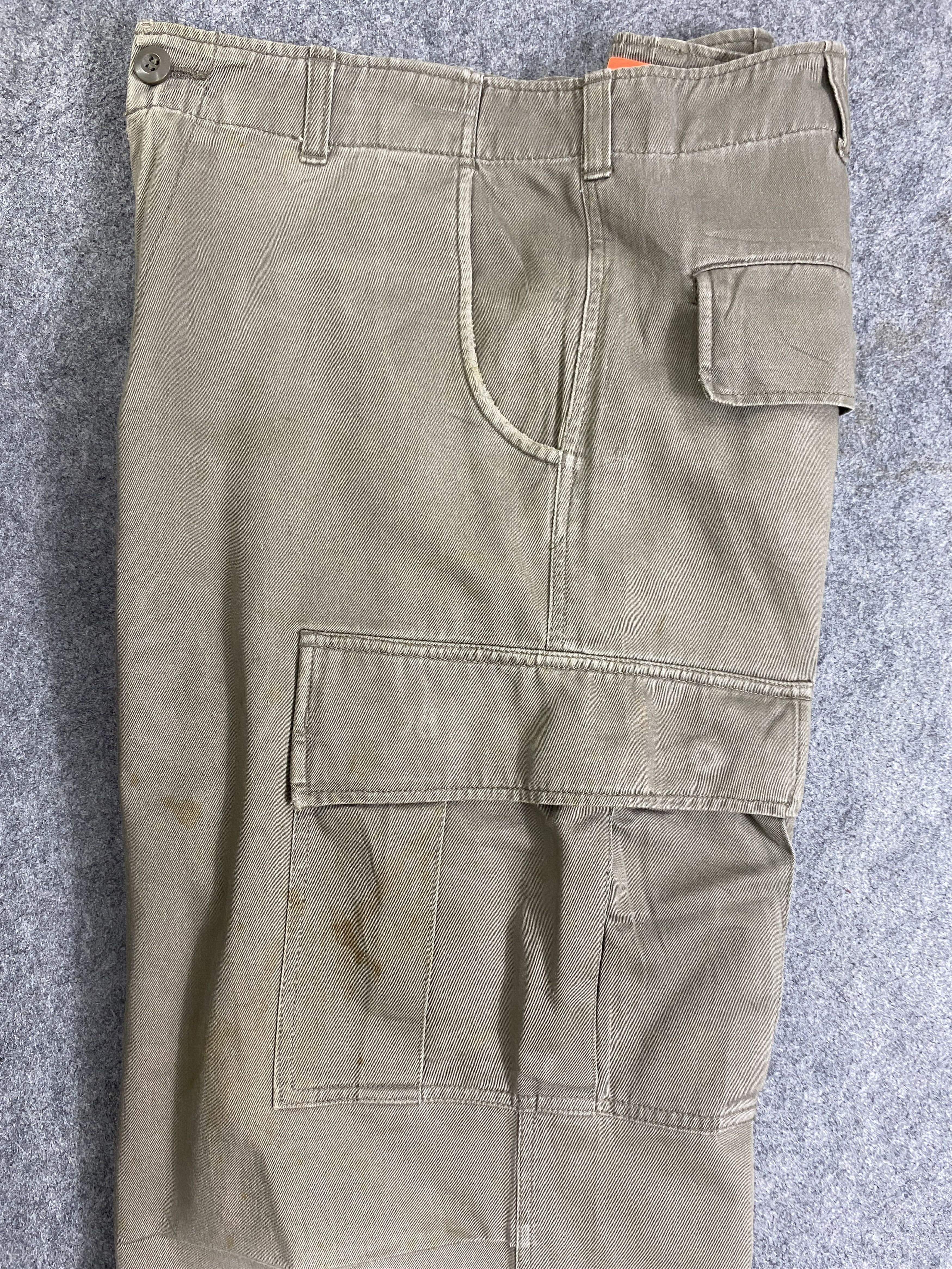 Dickies Vintage Dickies Cargo Sun Faded Baggy Pants 33x28 -CP252 Size US 33 - 4 Thumbnail