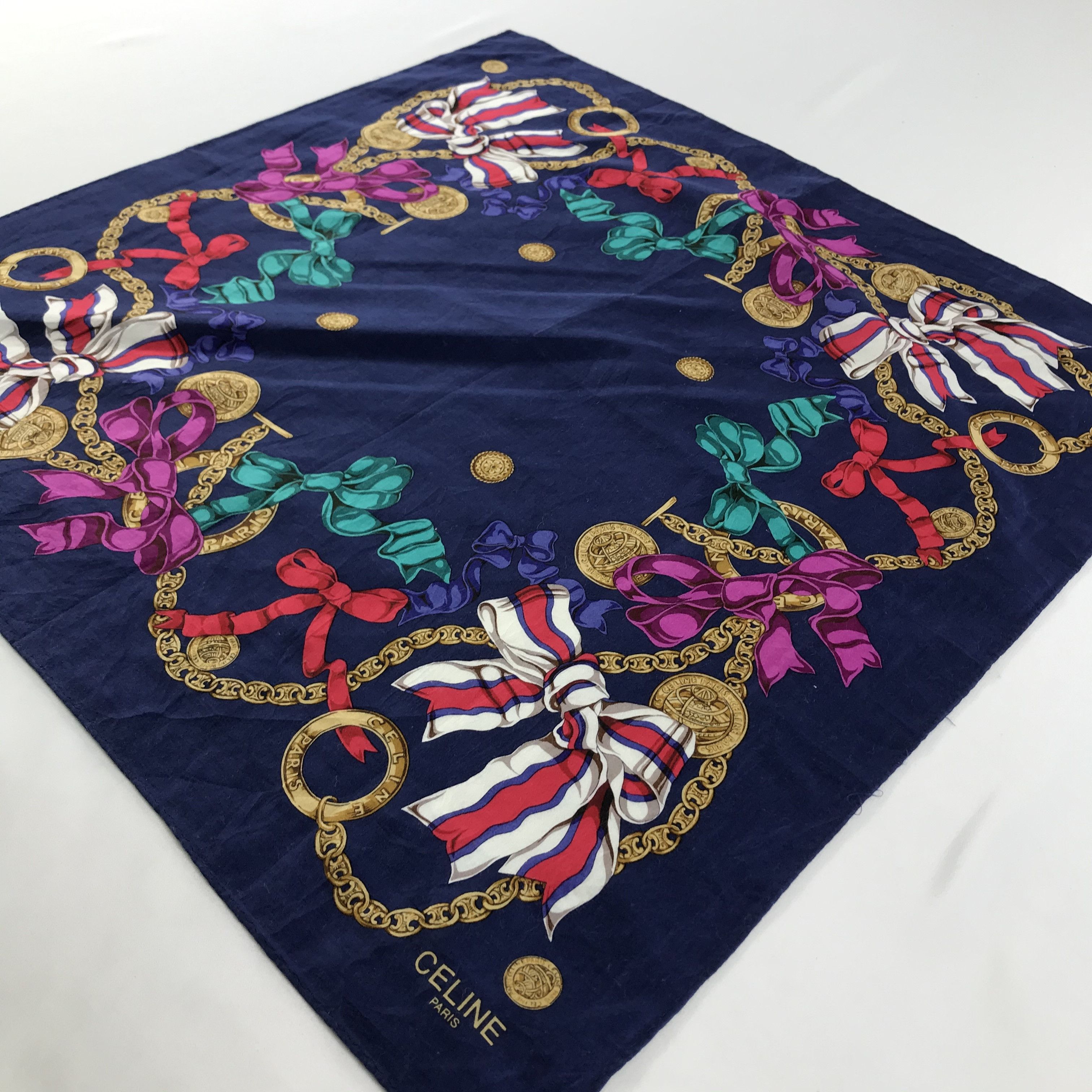 Celine Celine Bandana / Handkerchief / Neckerchief - S1204 Size ONE SIZE - 2 Thumbnail