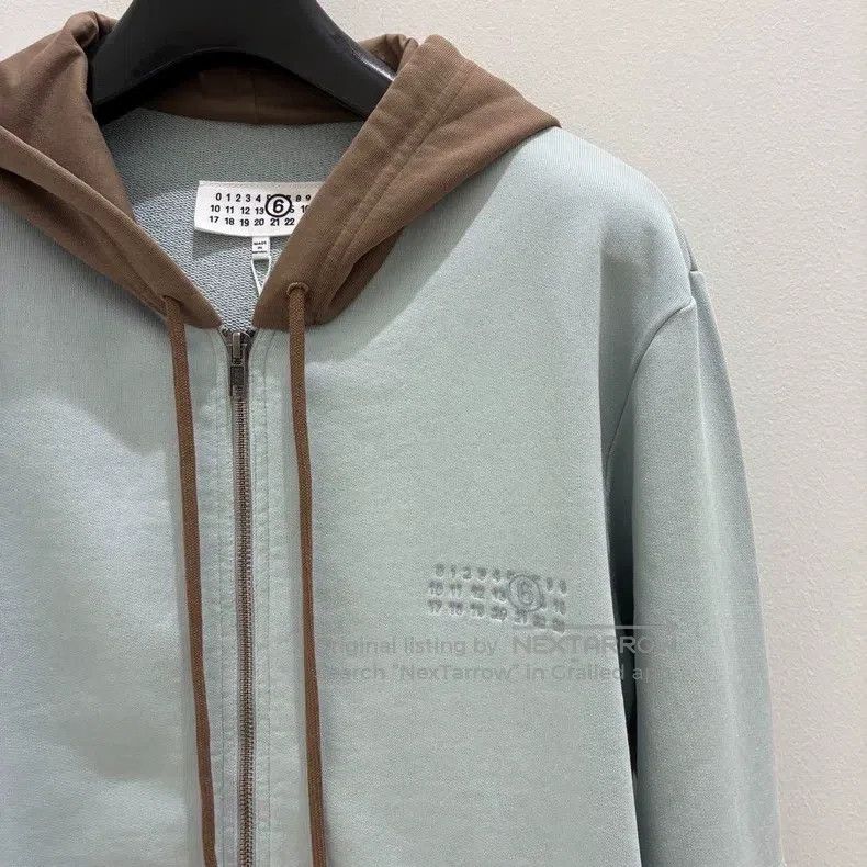 Maison Margiela Maison Margiela Fake two-piece zippered hooded sweatshirt Size US M / EU 48-50 / 2 - 3 Thumbnail