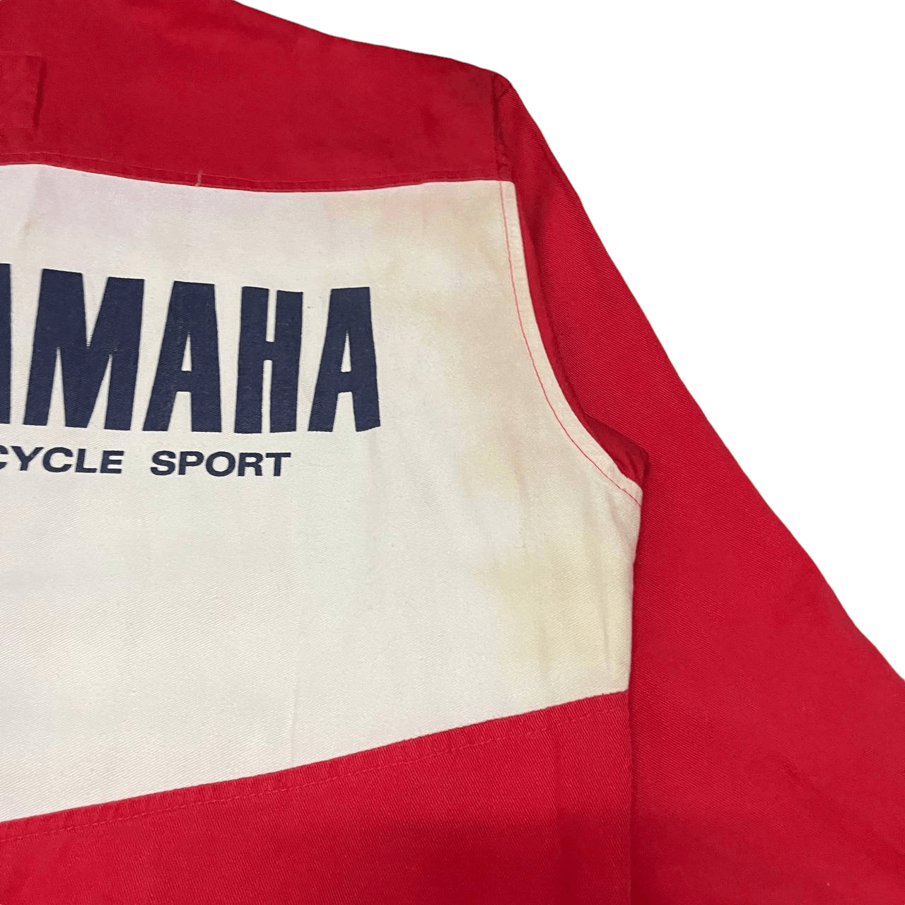 Yamaha Vintage Yamaha Motor Cycle sport Coverall Racing Size US 35 - 15 Thumbnail