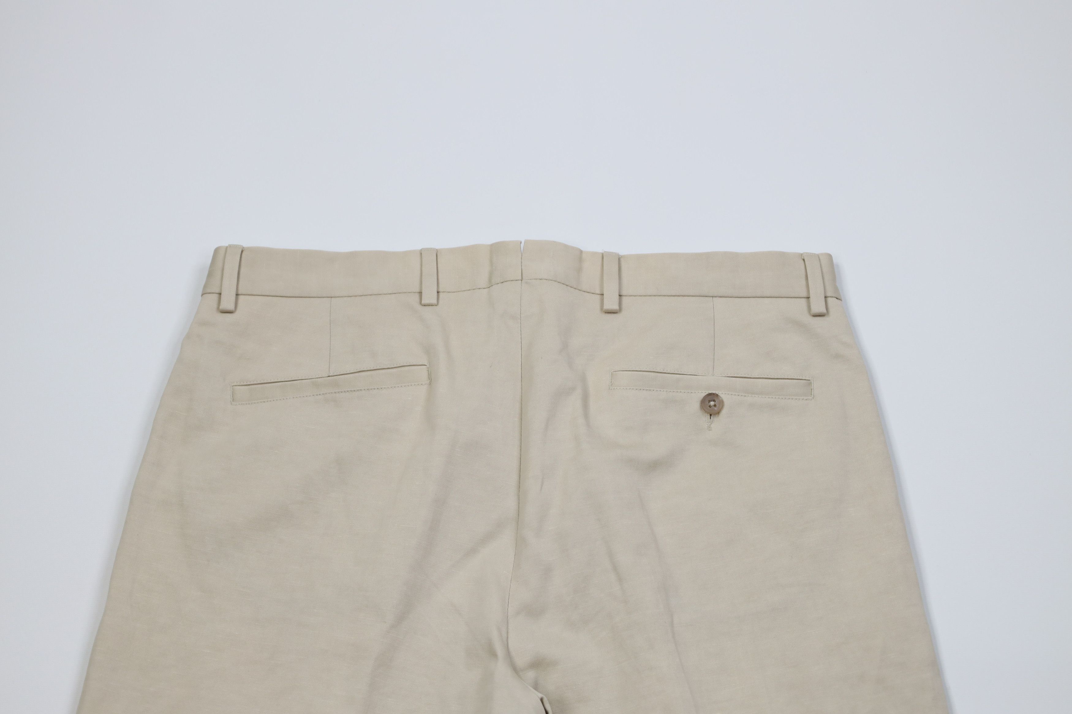 Banana Republic Banana Republic 2 Piece Linen Blend Modern Suit Size 40S - 21 Thumbnail