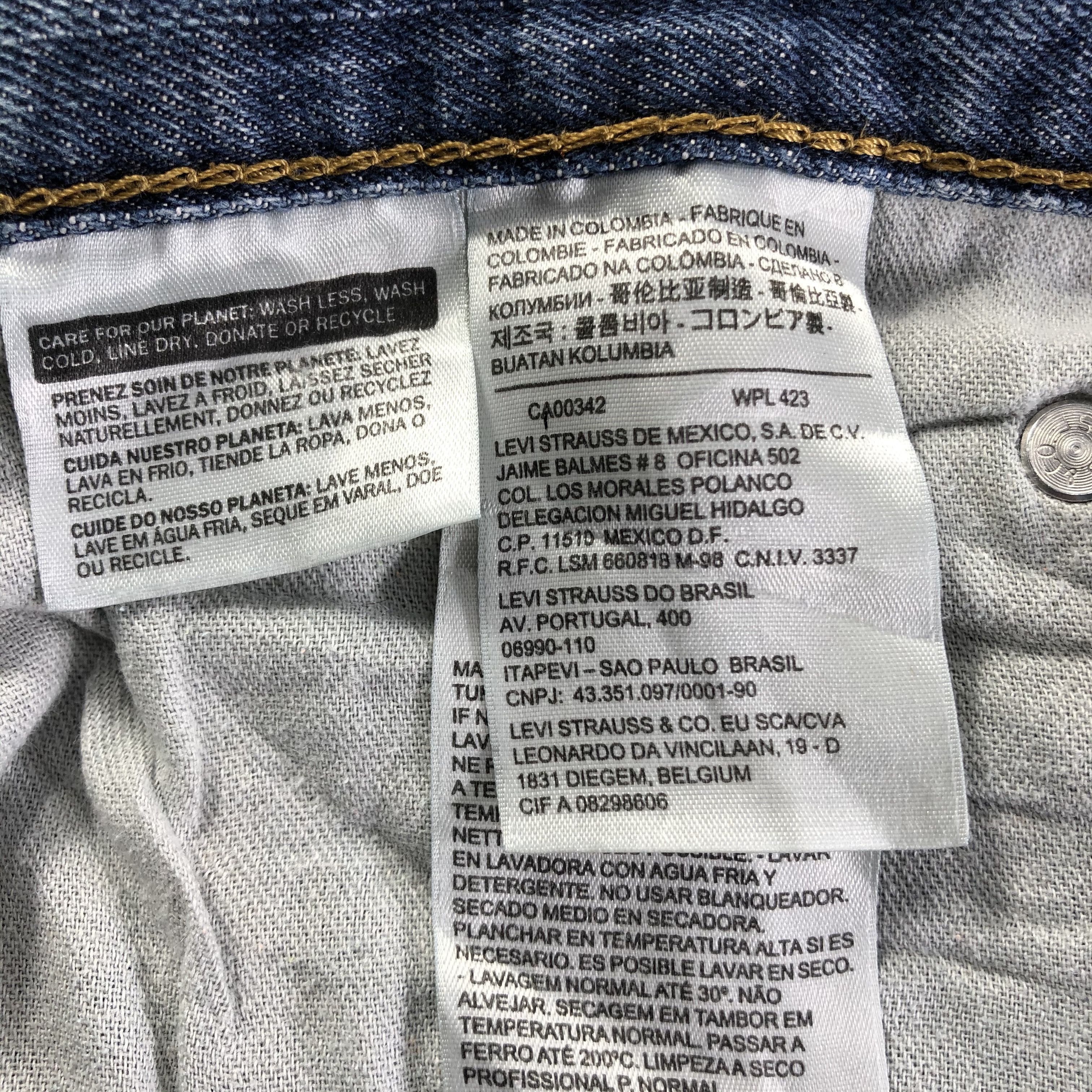 Levi's Vintage Levis 569 Jeans-J3502 Size US 39 - 12 Thumbnail
