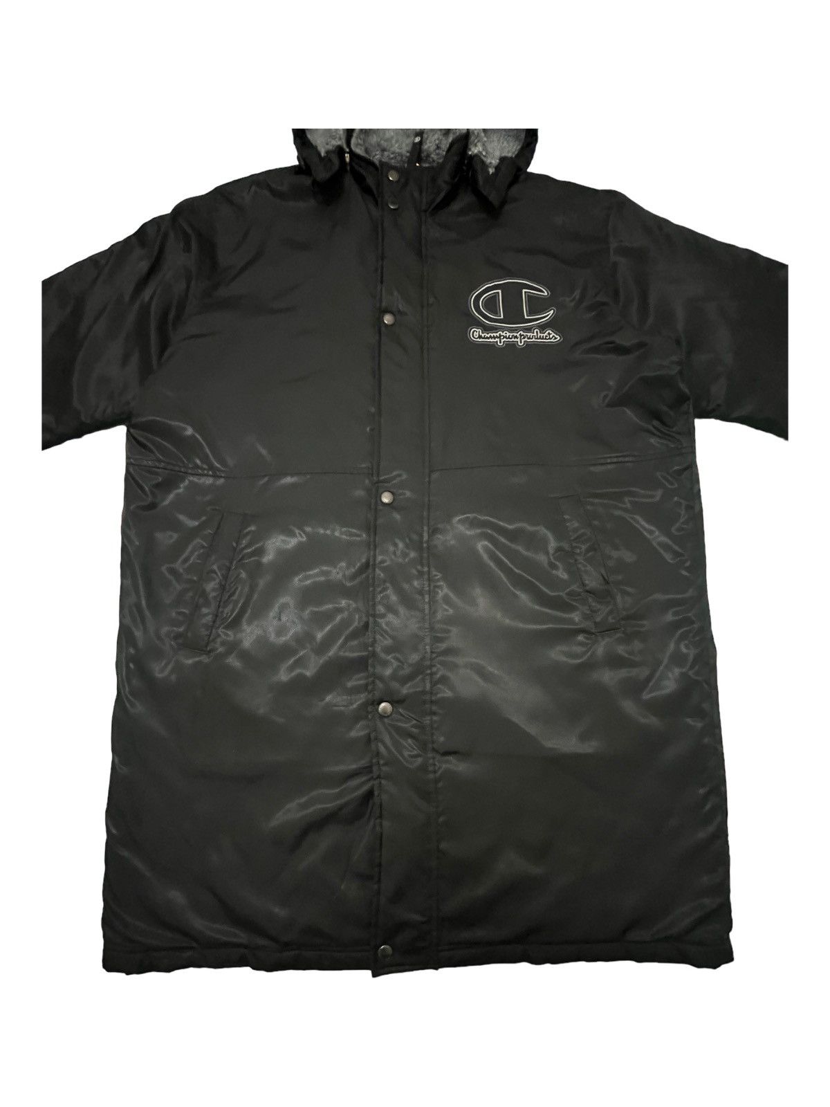 Champion × Vintage Vintage Champion Sherpa Lined Embroidered Hooded Rain Coat Size US M / EU 48-50 / 2 - 5 Thumbnail