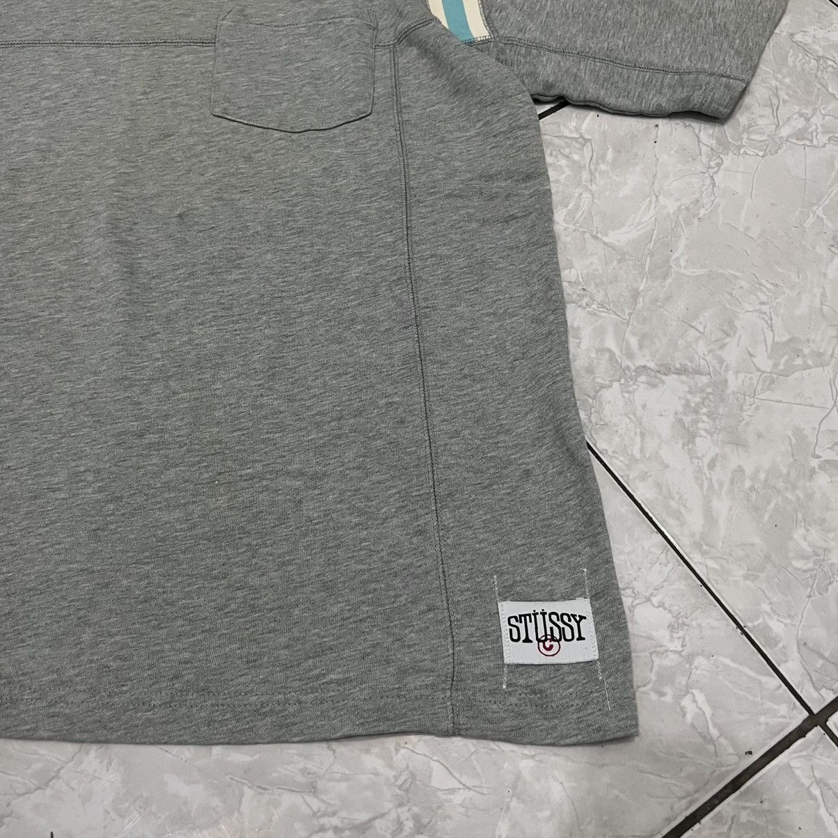 Stussy Crazy vintage🩶90s Stussy Pocket tee Size US M / EU 48-50 / 2 - 3 Thumbnail