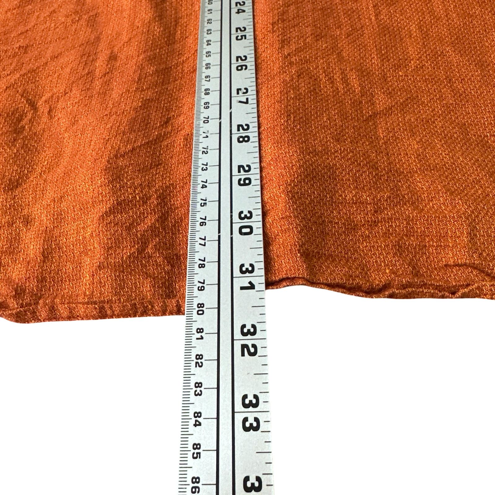 Other 32 Bar Blues Shirt Men’s 3XL Orange Linen Blend Long Sleeve Size US XXL / EU 58 / 5 - 10 Thumbnail