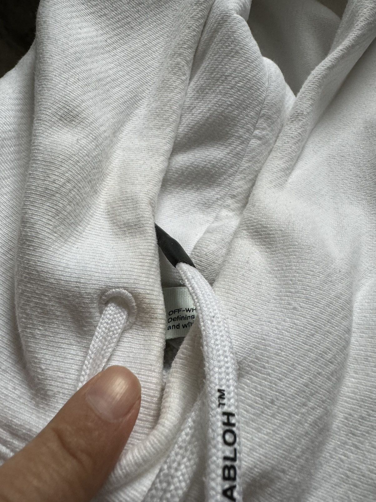 Off-White OFF-WHITE hoodie STUDY real tape measurements in photos Size US S / EU 44-46 / 1 - 16 Thumbnail