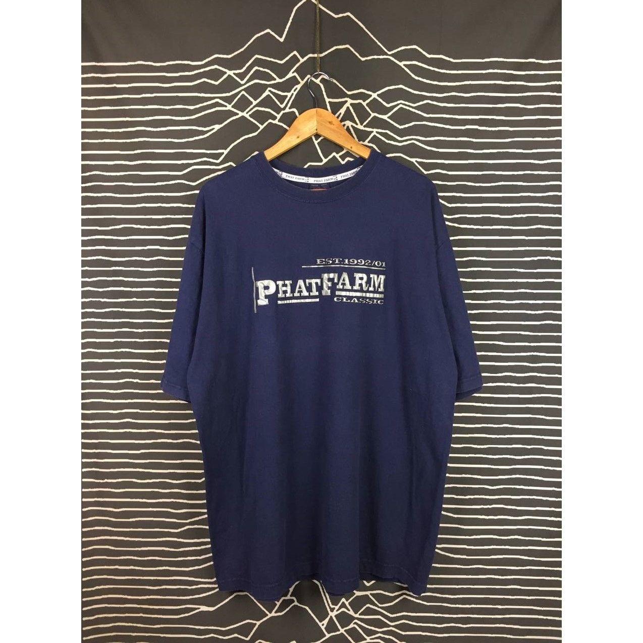 Phat Farm × Vintage Vtg Phat Farm Classic American Design Hip Hop Tee Size US XL / EU 56 / 4 - 2 Thumbnail