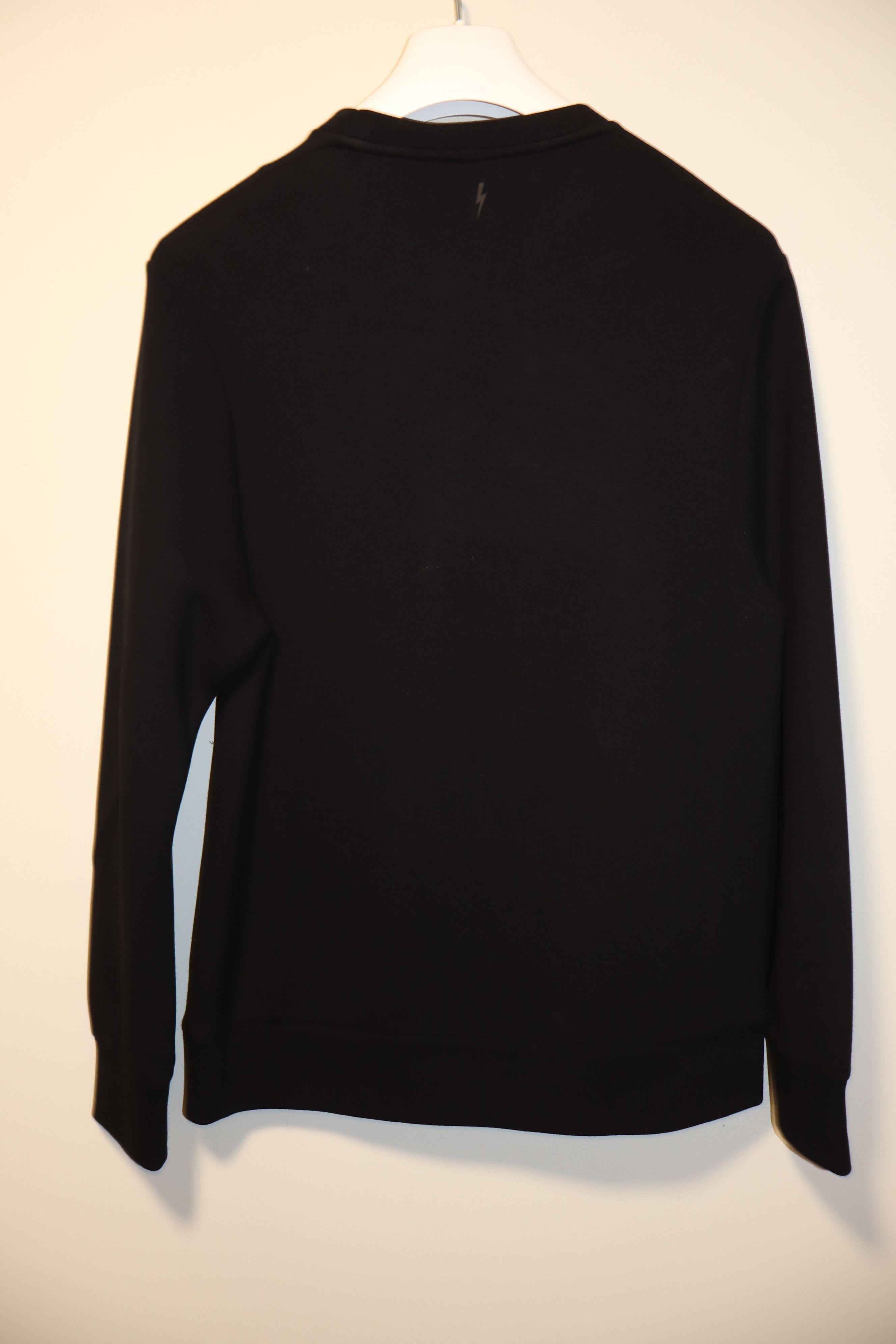 Neil Barrett Leather bolt insert sweatshirt Size US XS / EU 42 / 0 - 10 Thumbnail