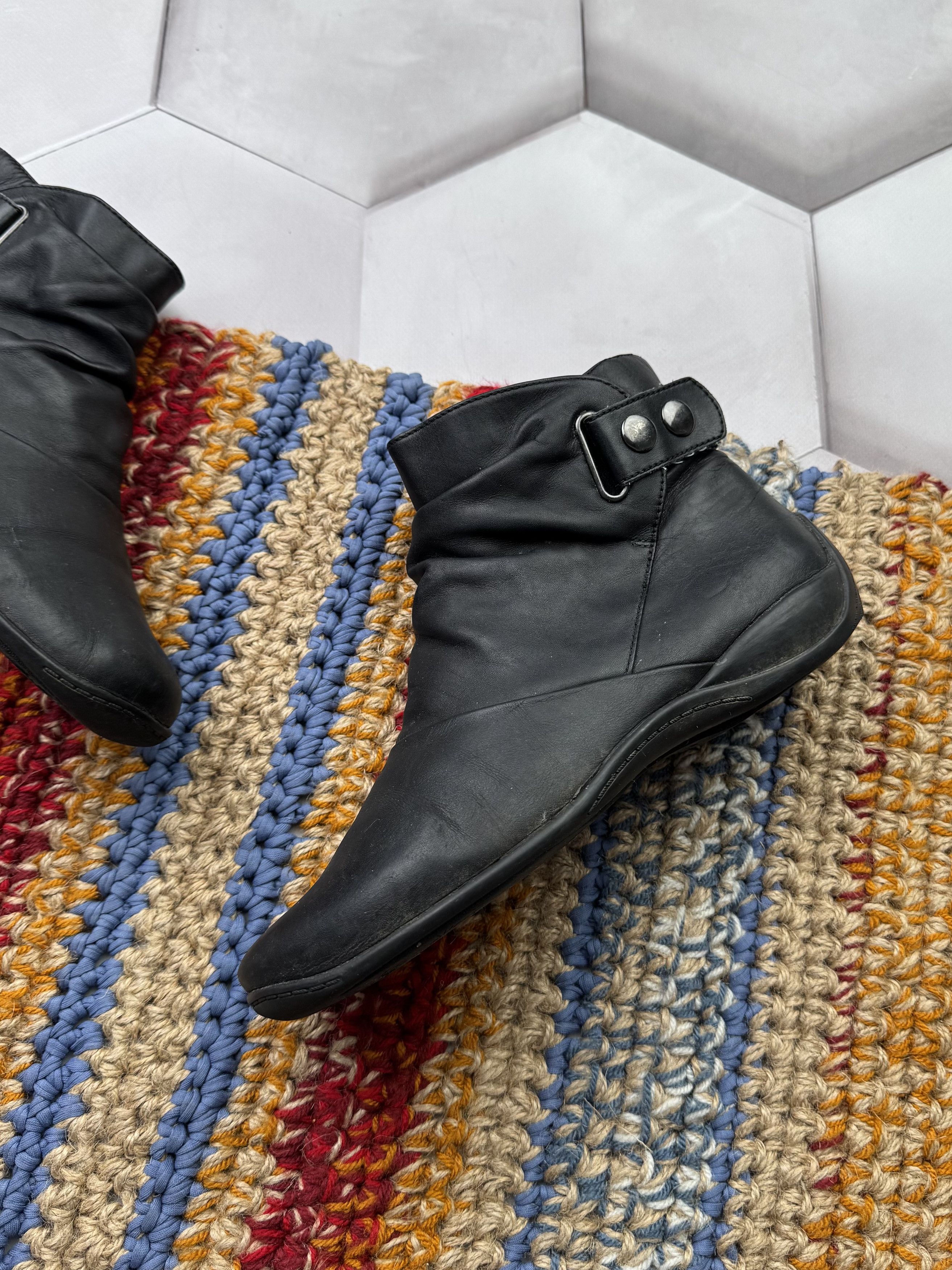Hysteric Glamour Vintage Leather Boots With Straps Size US 7 / IT 37 - 3 Thumbnail