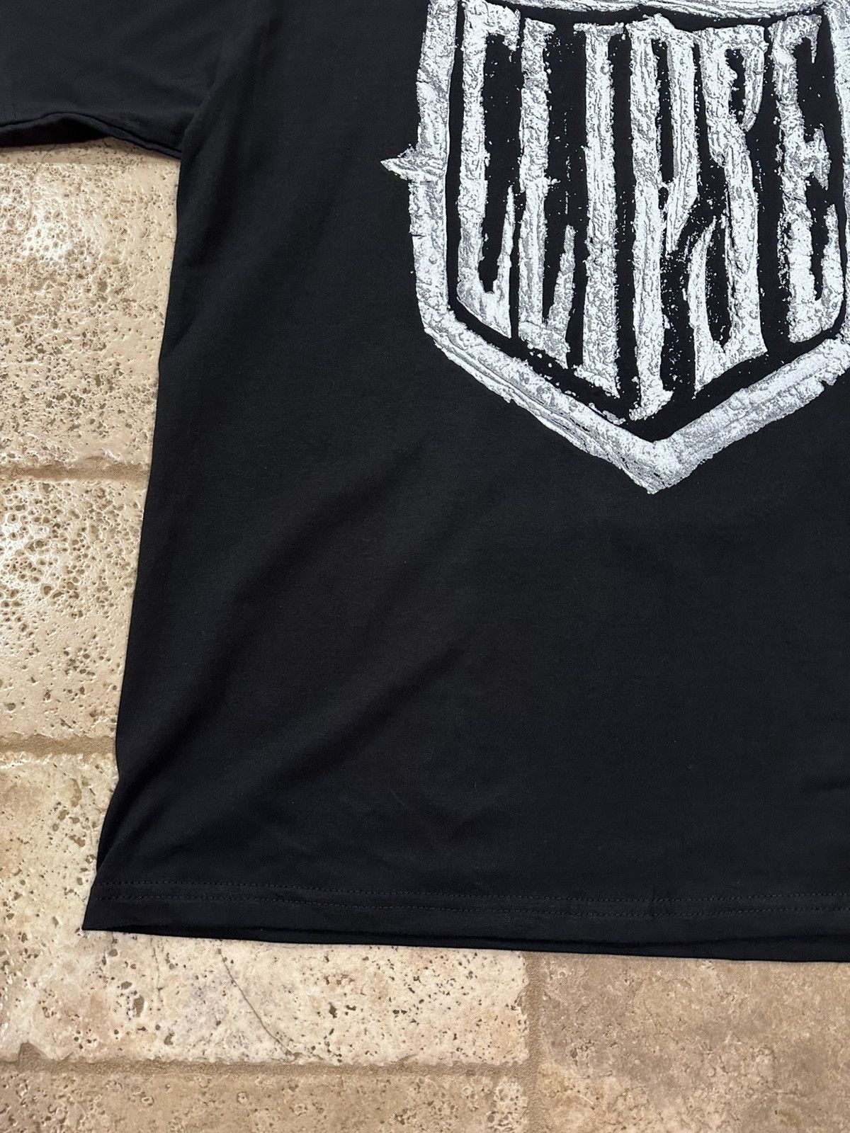 Rap Tees Clipse Logo “Let God Sort Em Out” Tour Dates Black Rap Tee Size US XL / EU 56 / 4 - 4 Thumbnail