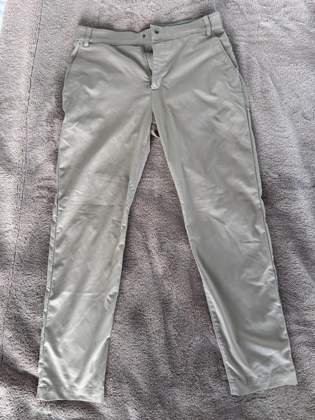 Nike Nike Men's Beige Golf Pants Size US 32 / EU 48 - 2 Thumbnail