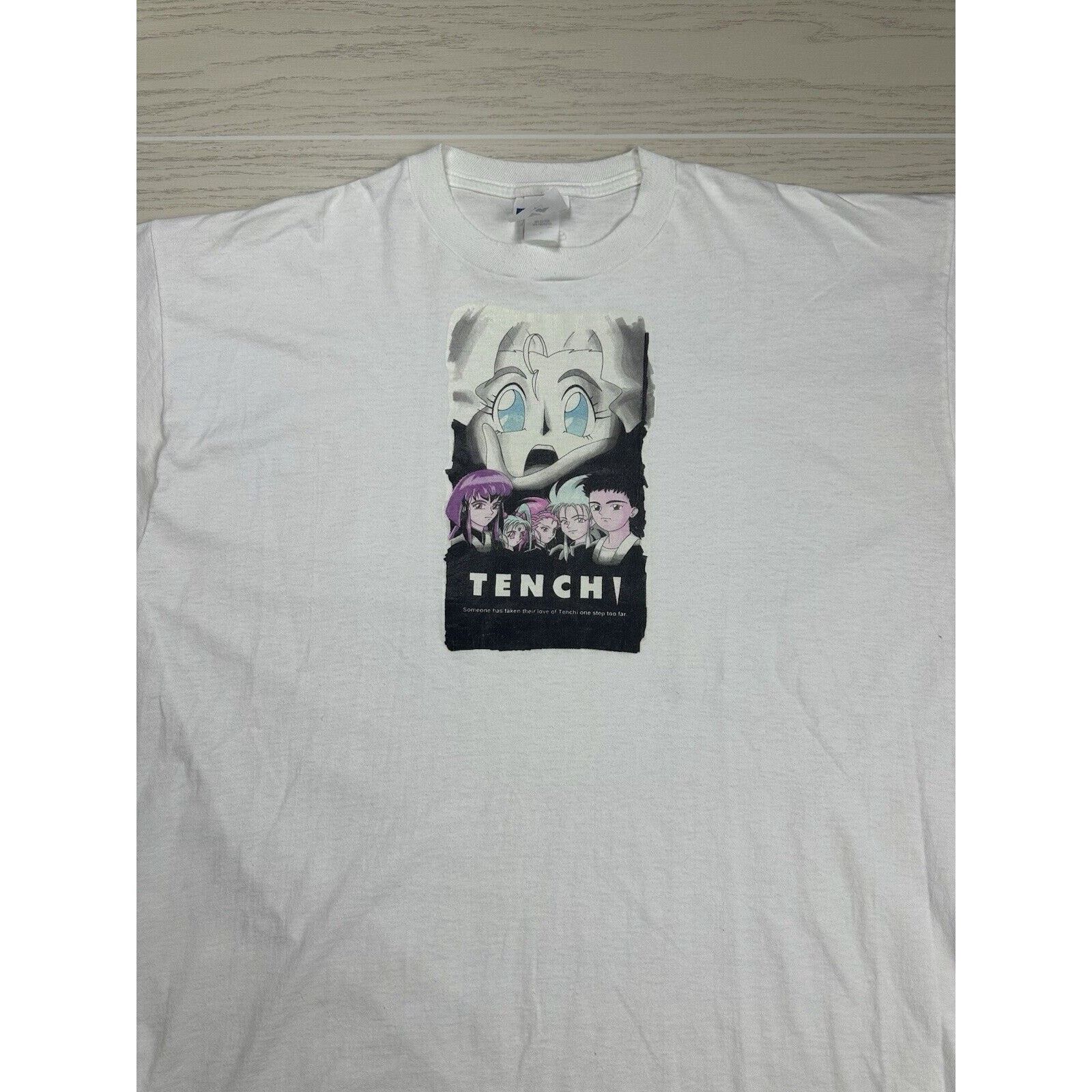 Vintage Vintage 90s Tenchi Muyo Anime Shirt Size US XL / EU 56 / 4 - 2 Thumbnail