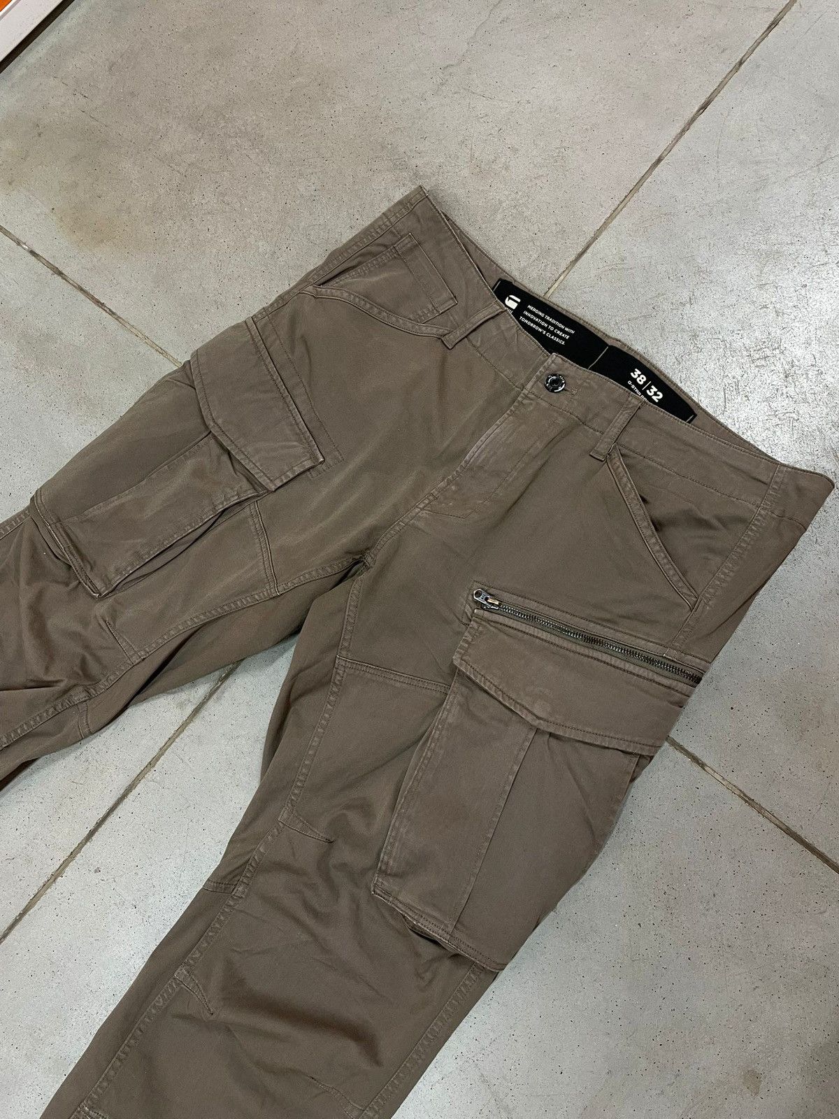G-Star G Star Raw Tactical Cargo Pants big size US38 Size US 38 / EU 54 - 3 Thumbnail