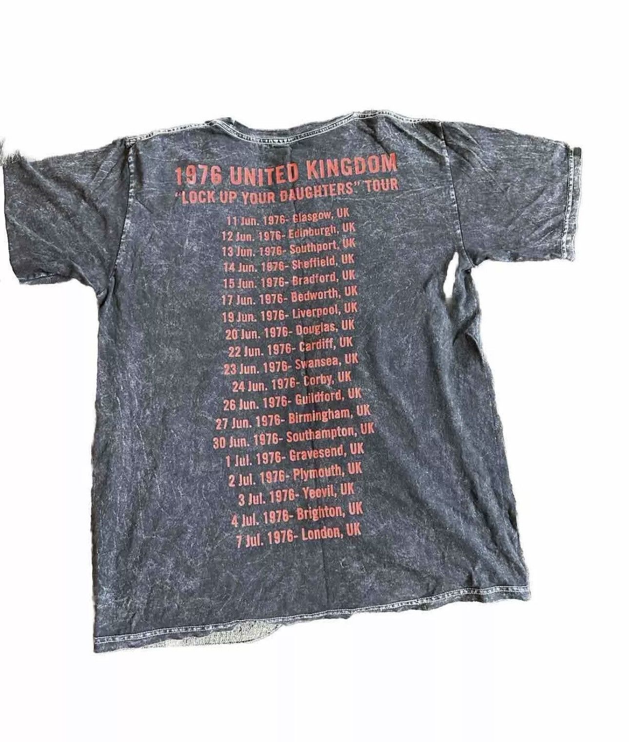 AC/DC × Vintage AC/DC tour tunic top tshirt Size:Small Unisex Size S / US 4 / IT 40 - 5 Thumbnail