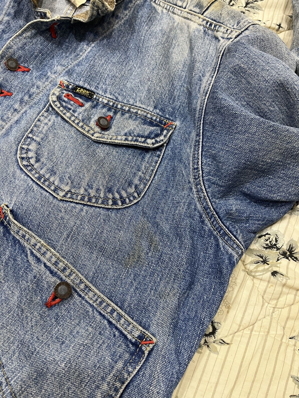 Lee (Zzzz)🔥🔥RARE VINTAGE 70’S LEE DENIM JACKET Size US M / EU 48-50 / 2 - 15 Thumbnail