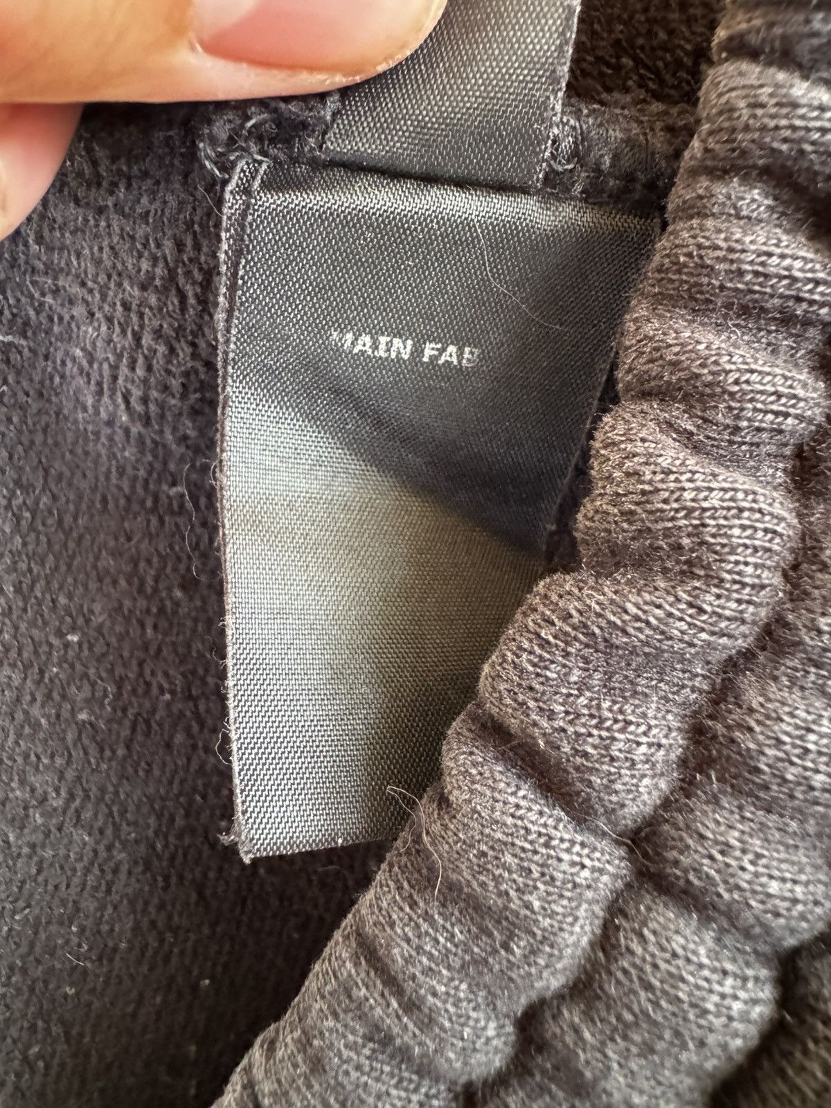 Vetements Washtag Logo Tape Black Sweatpants Size US 30 / EU 46 - 6 Thumbnail