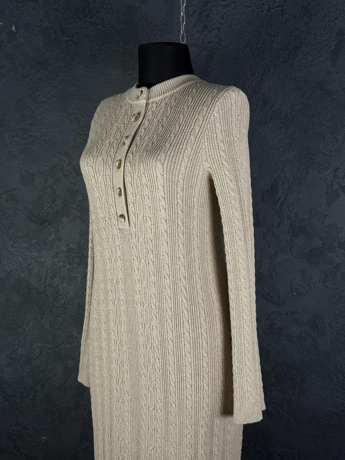 Sezane LA MAILLE SEZANE Women’s Maxi Dress Merino Wool Blend Size S Size S / US 4 / IT 40 - 6 Thumbnail