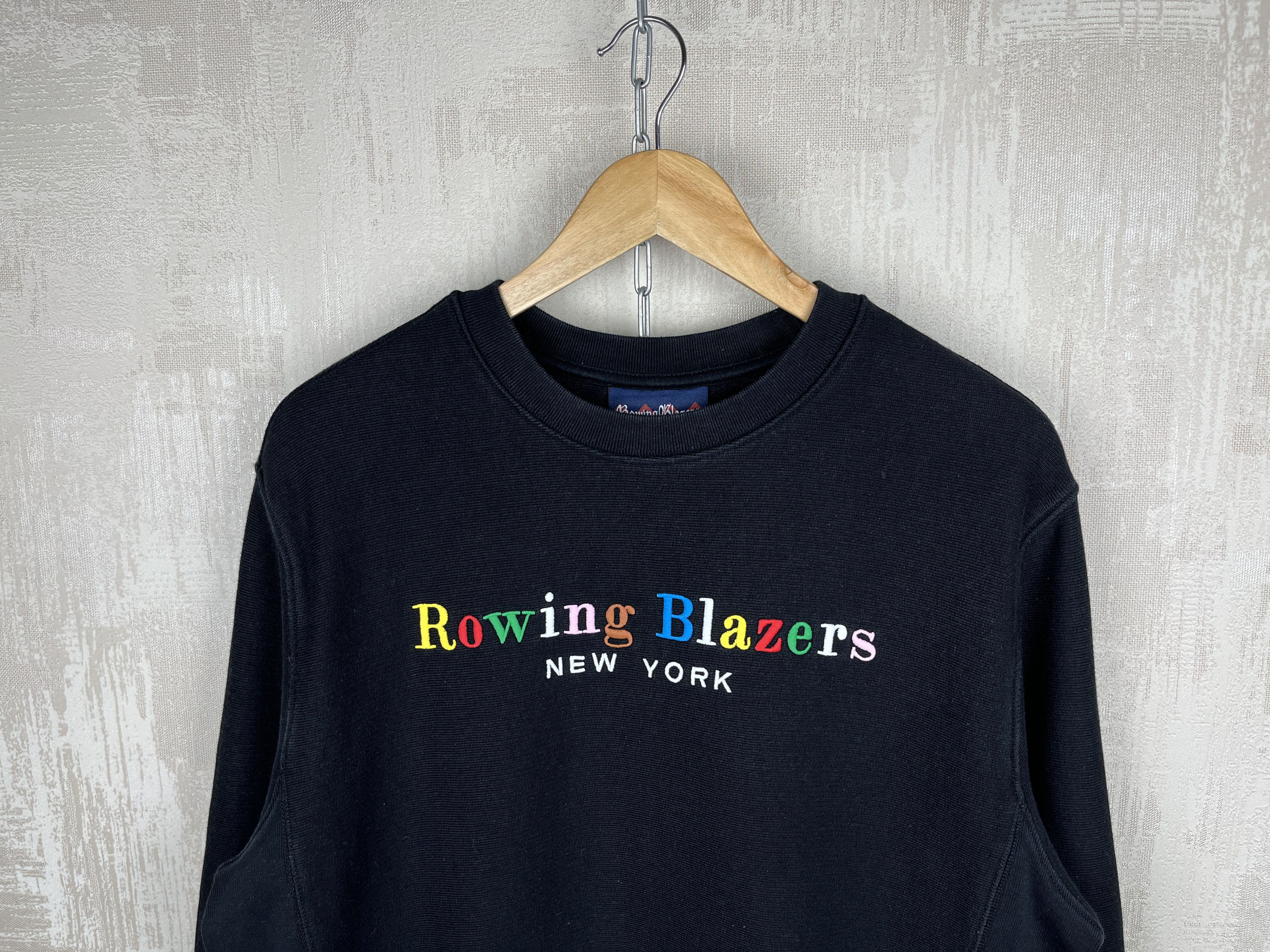 Rowing Blazers Rowing Blazers New York Spellout Sweatshirt Embroidered Logo Size US M / EU 48-50 / 2 - 3 Thumbnail