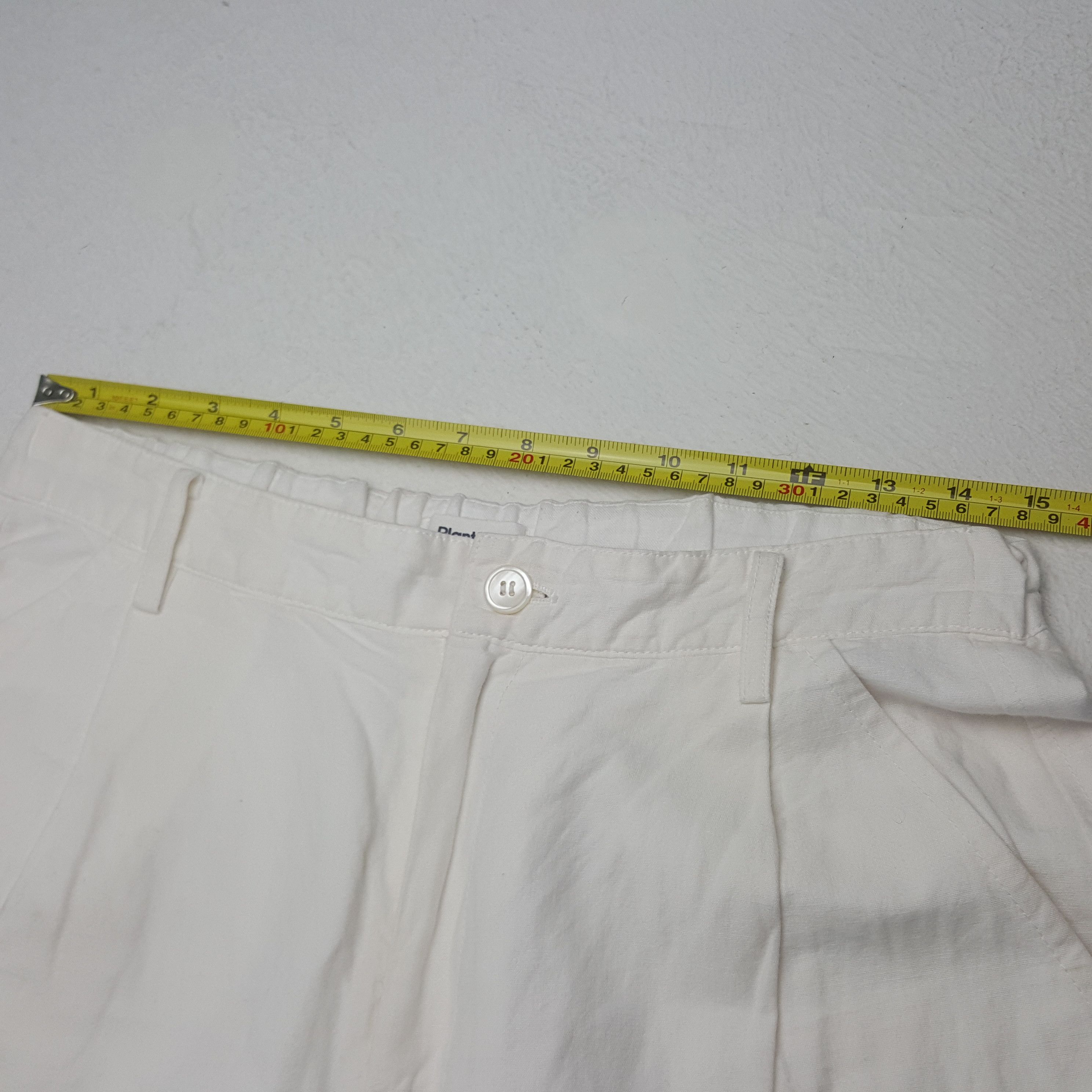 Issey Miyake Vintage Plantation by Issey Miyake Japanese White Pants Size US 30 / EU 46 - 7 Thumbnail
