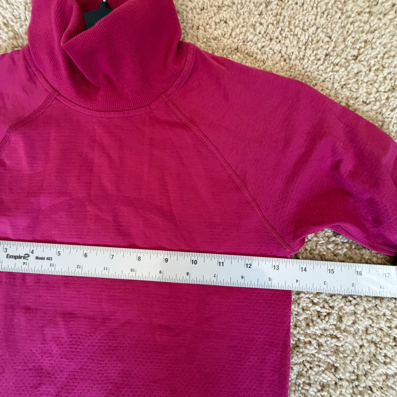 Lululemon Lululemon Swiftly Tech Turtleneck 2.0 Pink Running Shirt 4 Size S / US 4 / IT 40 - 8 Thumbnail