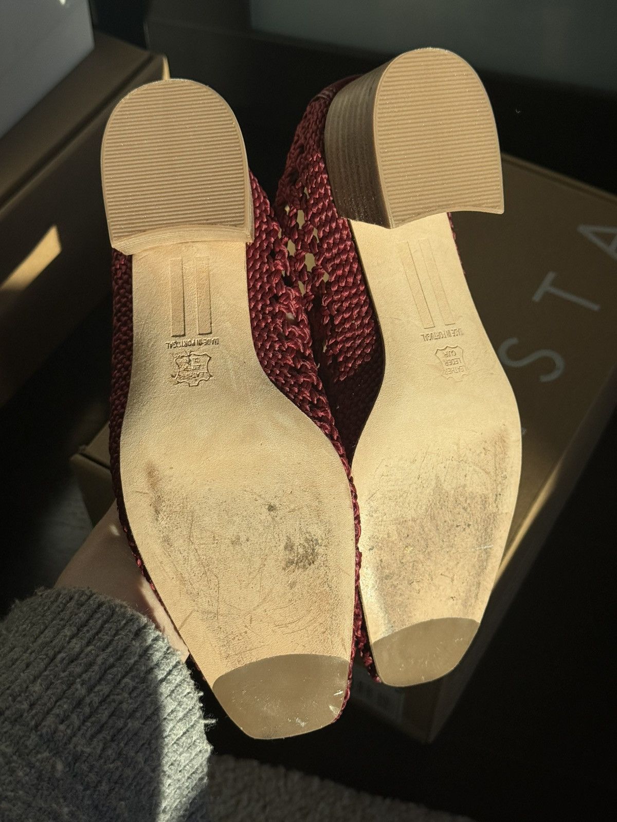 Miista Miista Taissa Courts in Burgundy Size US 5 / IT 35 - 6 Thumbnail