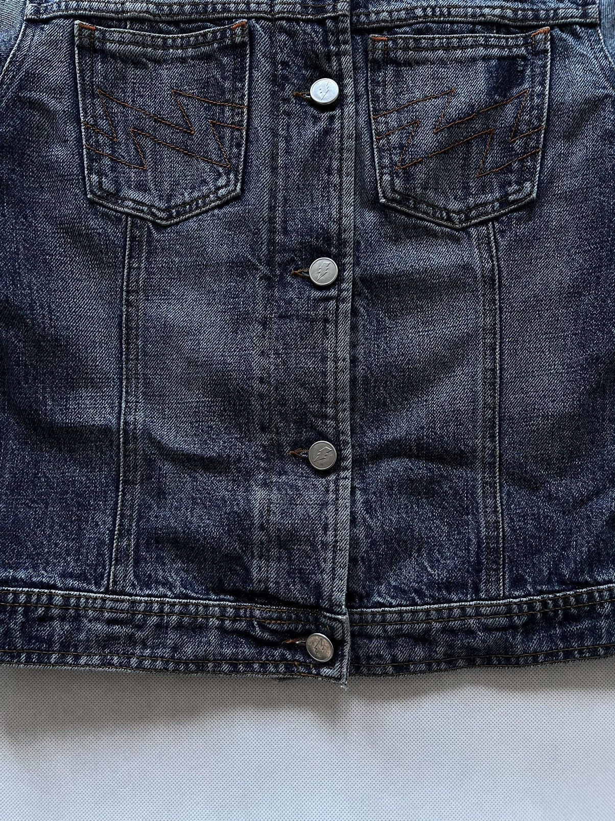 W&LT × Walter Van Beirendonck Walter Van Beirendonck W&LT Washed Denim Trucker Jacket Size S / US 4 / IT 40 - 5 Thumbnail