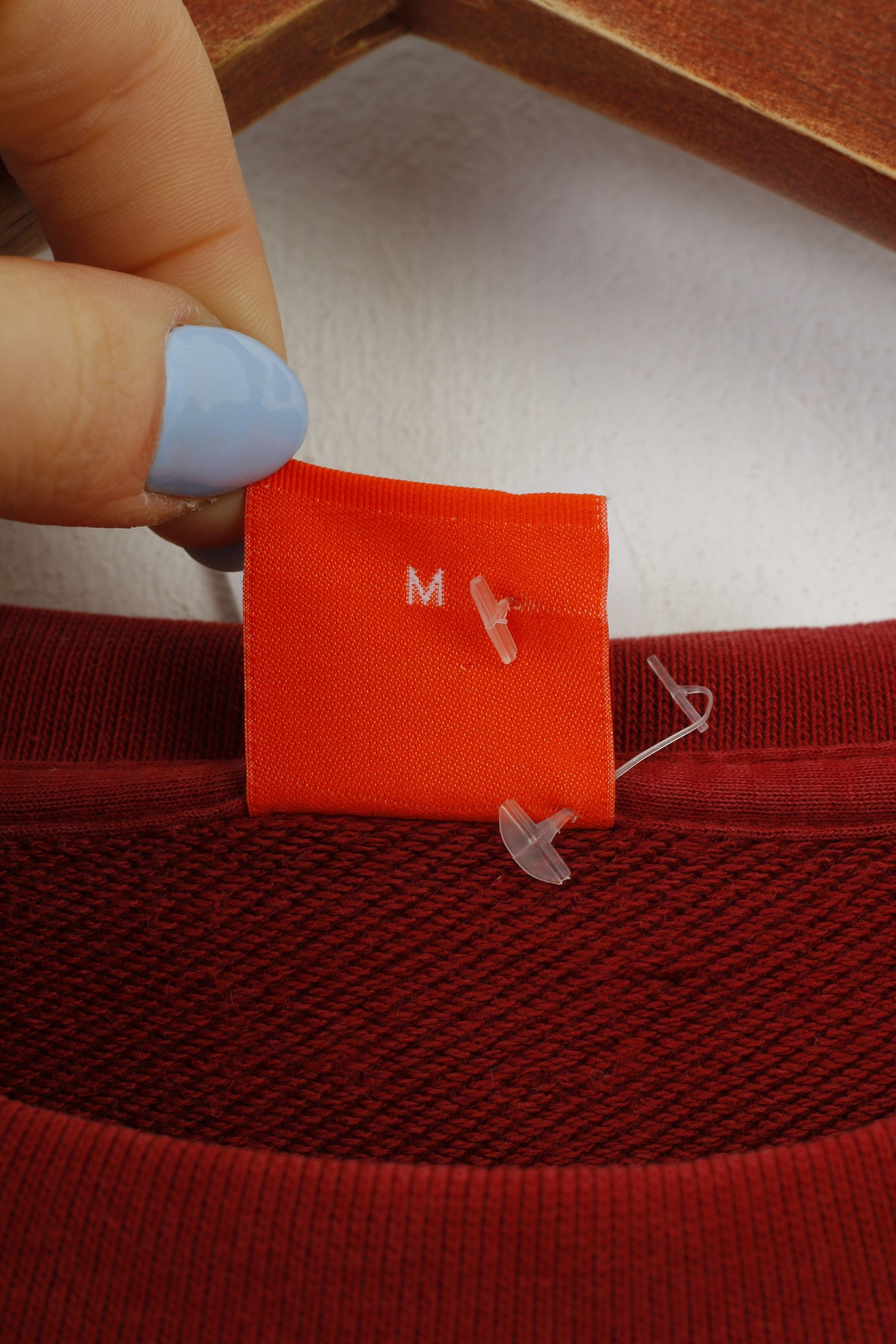 Hugo Boss Hugo Boss Men M Sweatshirt Red Hoodie Cotton 0077 Size US M / EU 48-50 / 2 - 6 Thumbnail