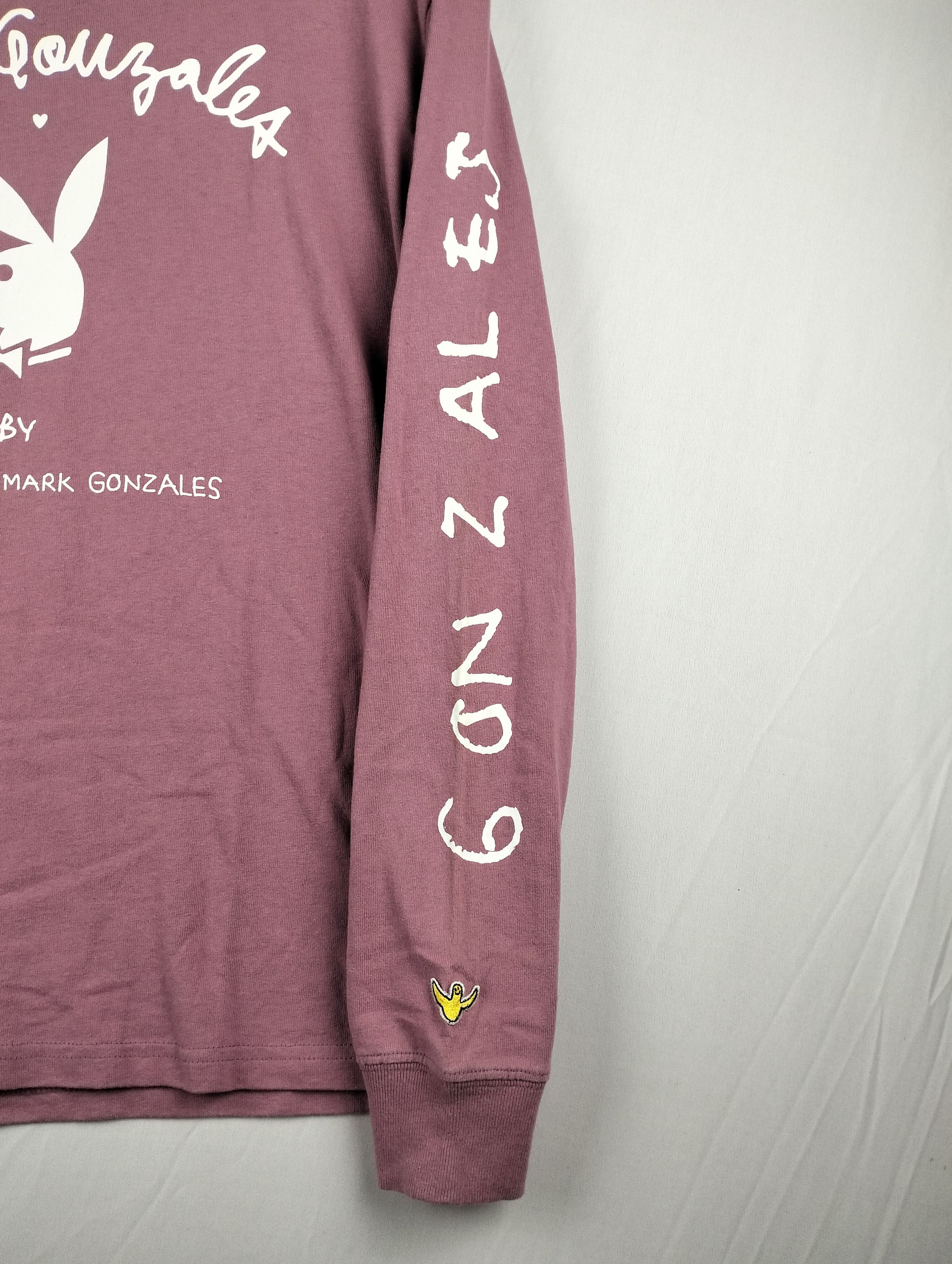 Playboy Palyboy x Mark Gonzales T shirt Long Sleeve Size US L / EU 52-54 / 3 - 3 Thumbnail