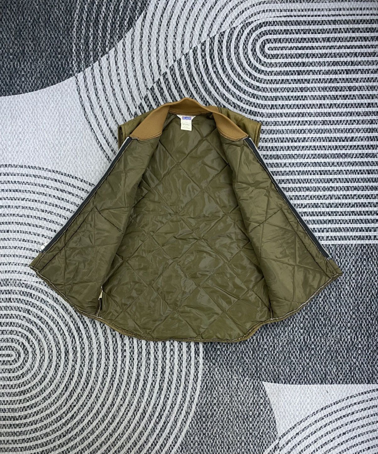Japanese Brand Vintage Big Smith Puffer Zipper Vest Jacket Size US M / EU 48-50 / 2 - 5 Thumbnail