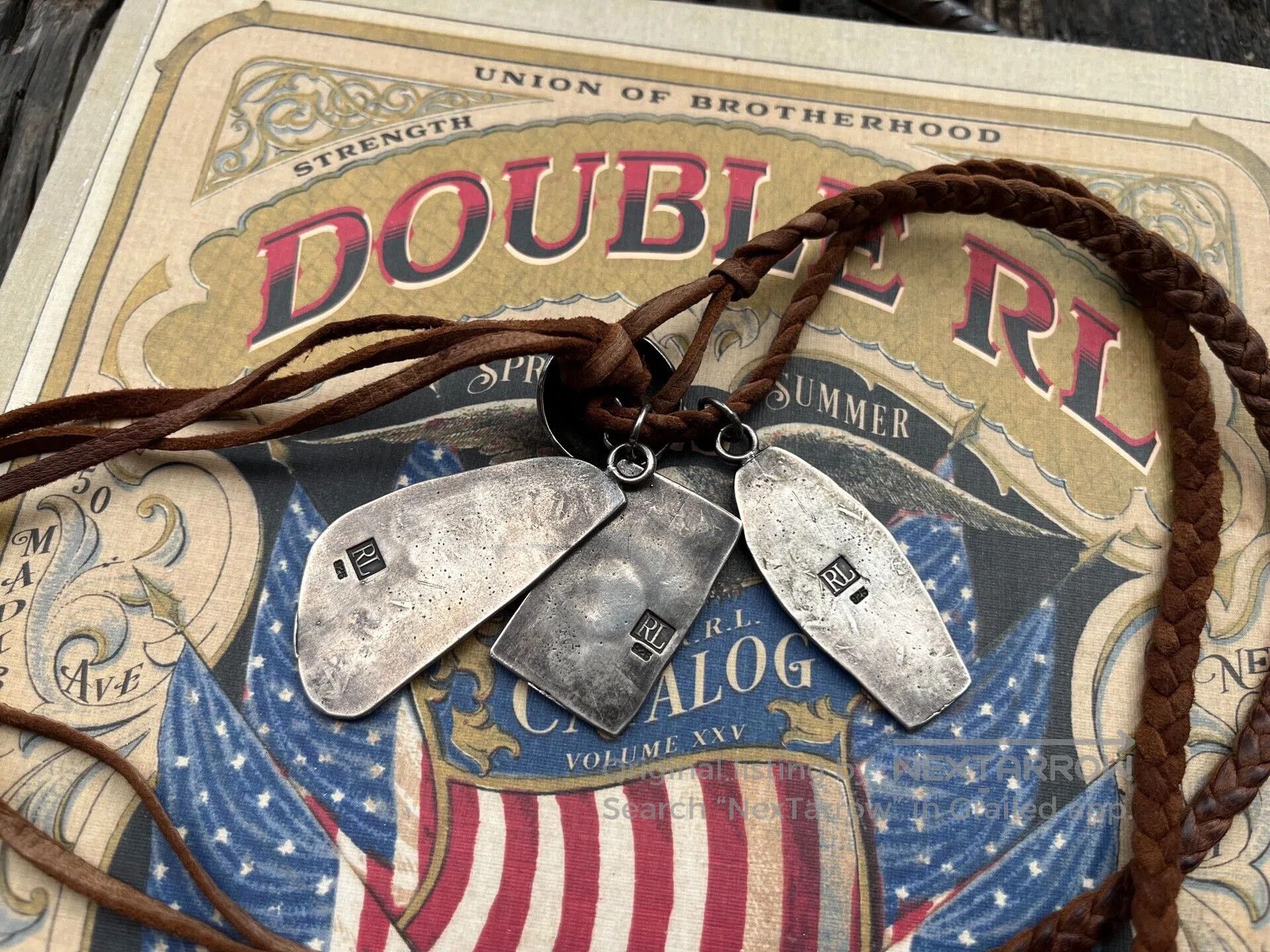 RRL Ralph Lauren rrl silver pendant necklace by Ralph Lauren. Size ONE SIZE - 5 Thumbnail