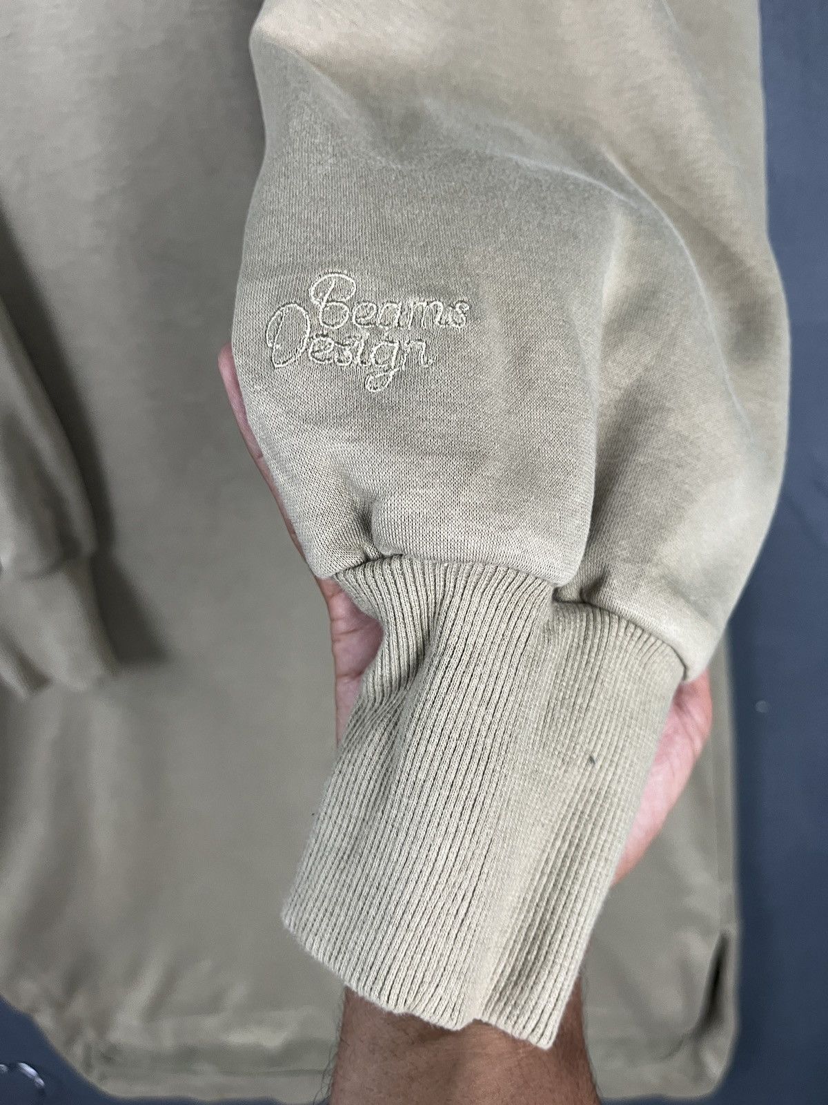 Beams Plus × Japanese Brand Tigora by BEAMS DESIGN Long Oversized Hoodie Size XL / US 12-14 / IT 48-50 - 6 Thumbnail